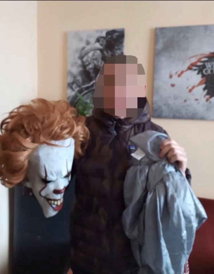 Мукачівські поліцейські встановили особу клоуна Пеннівайза