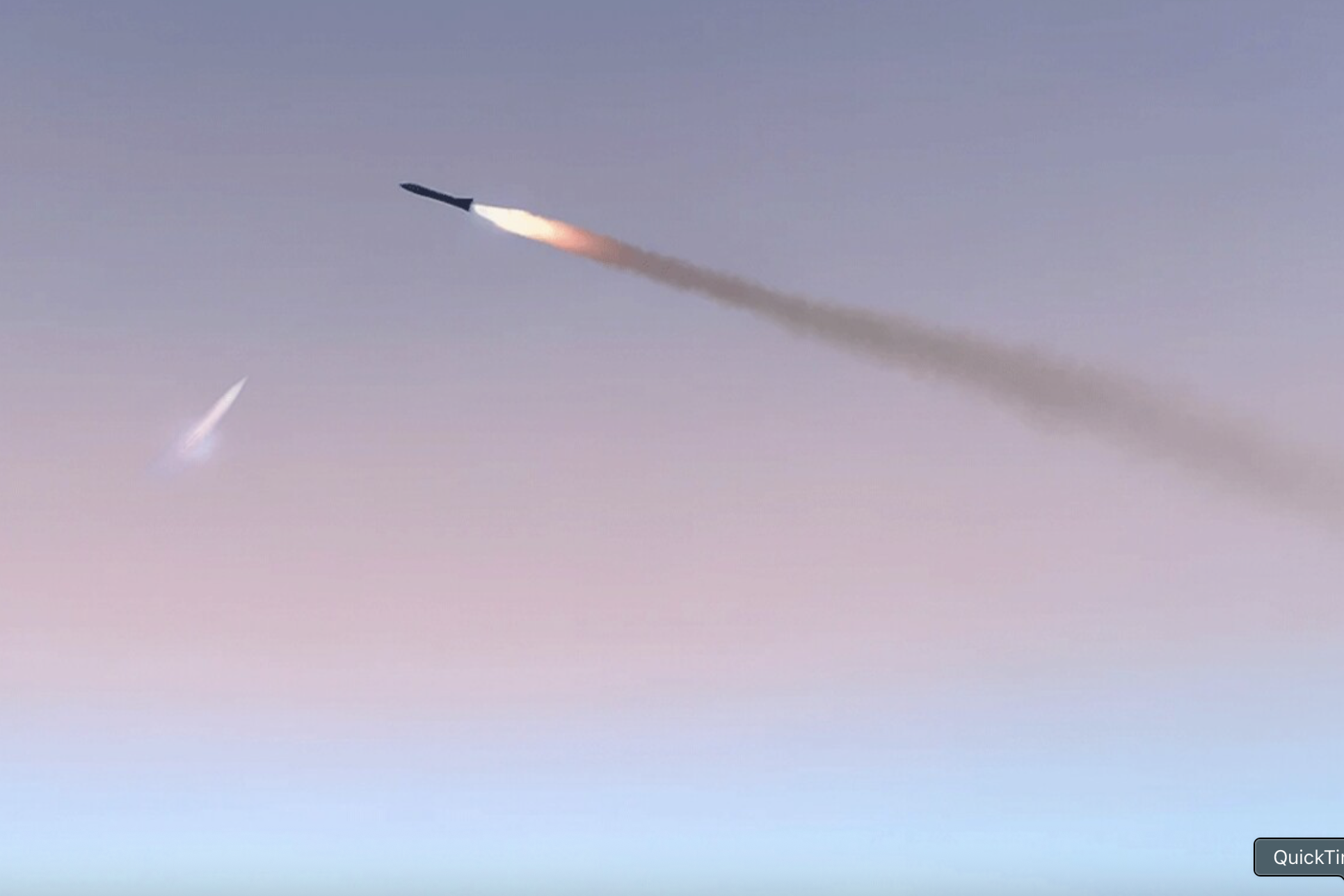 Ворожа ціль у небі