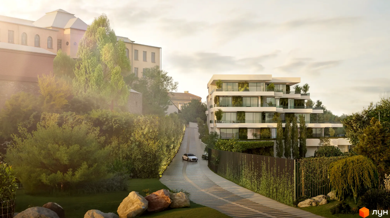 Візуалізація забудови на Ботанічній набережній