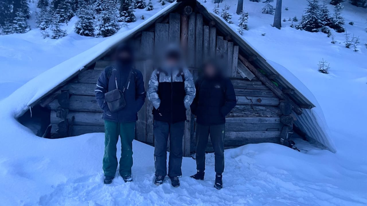 Затримані заблукалі порушники кордону