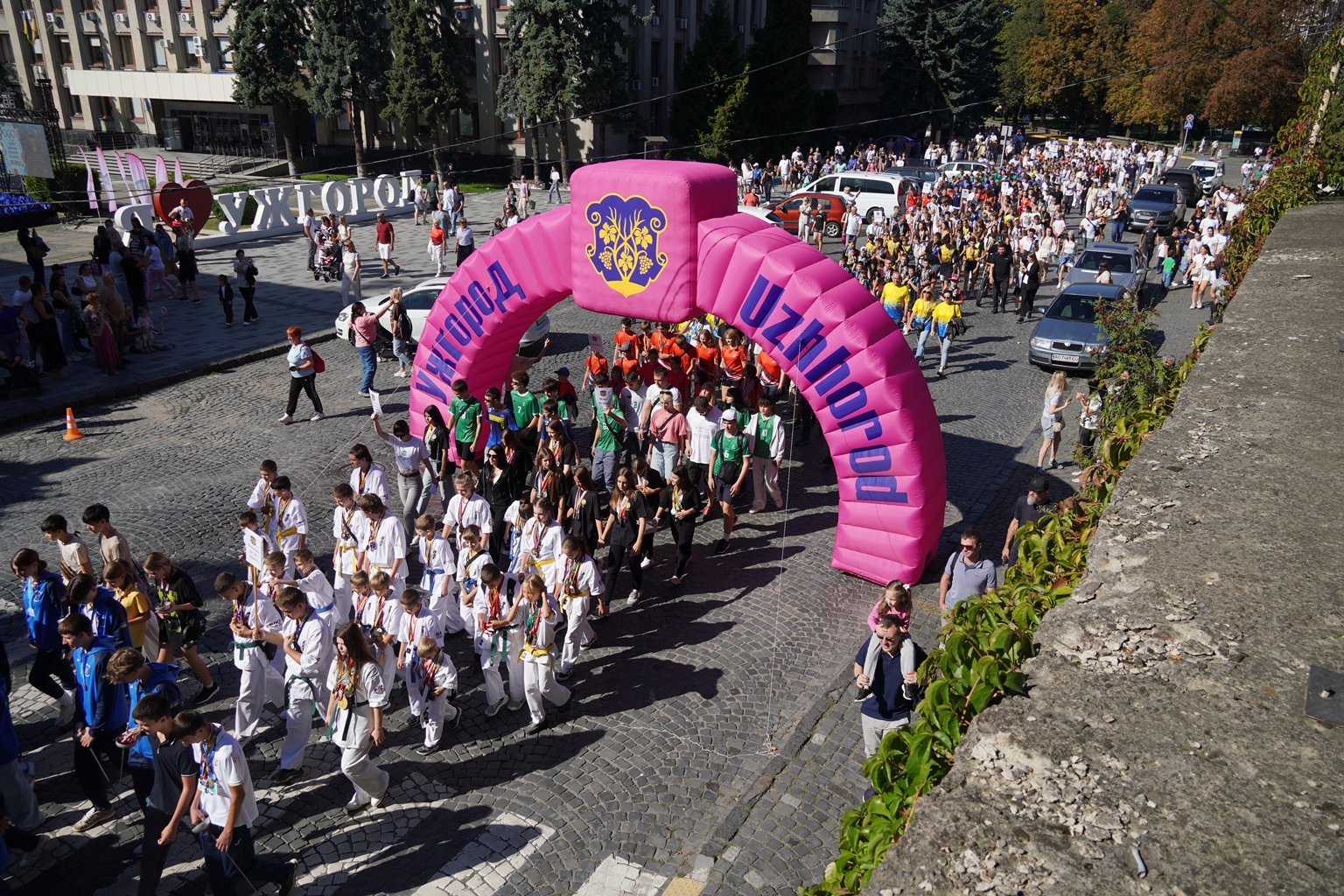 Хода чемпіонів в Ужгороді