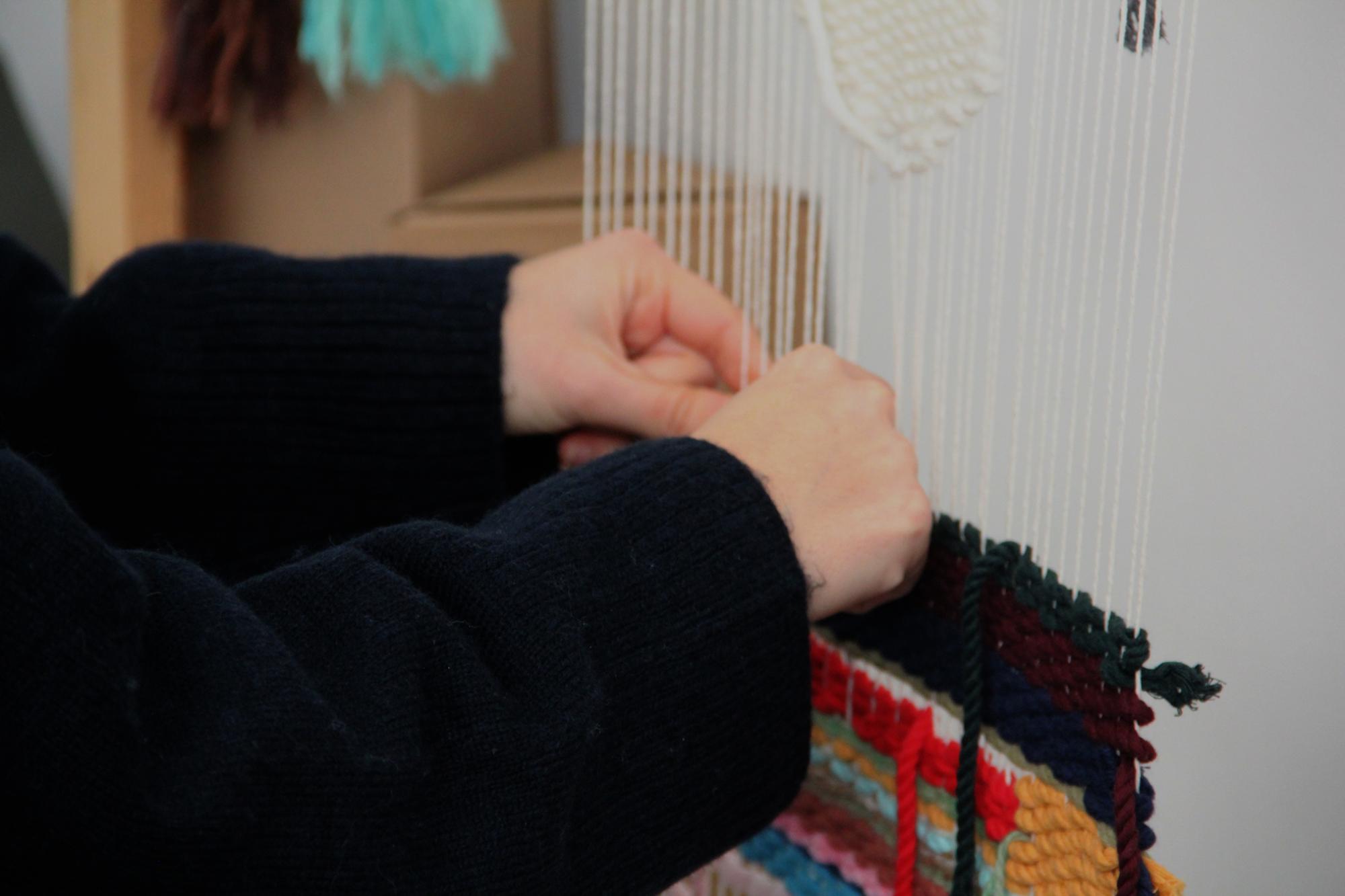 Майстриня за роботою