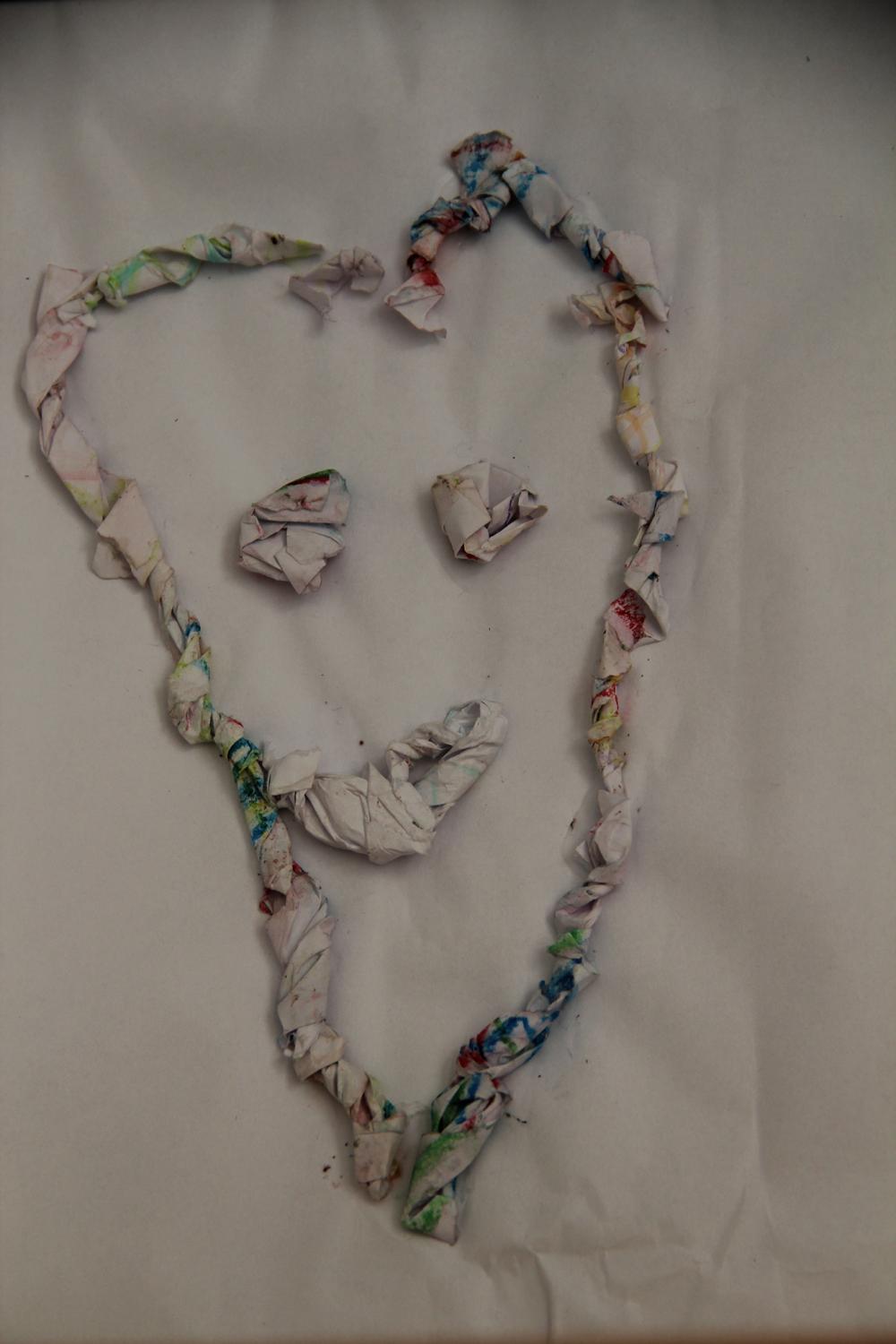 &quot;Серце незламності&quot;. Робота дівчинки