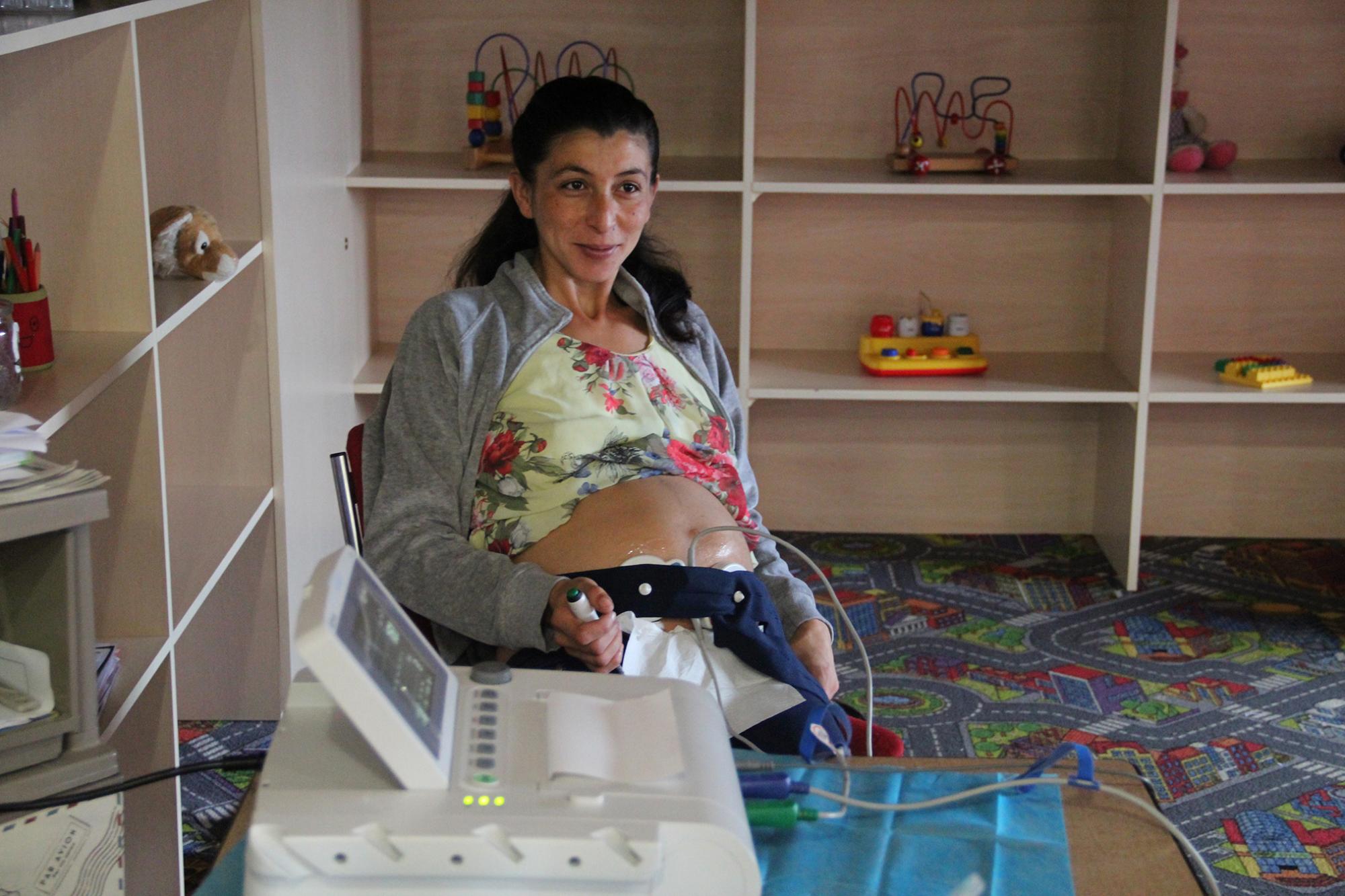 Вагітна пацієнтка із села Великі Береги