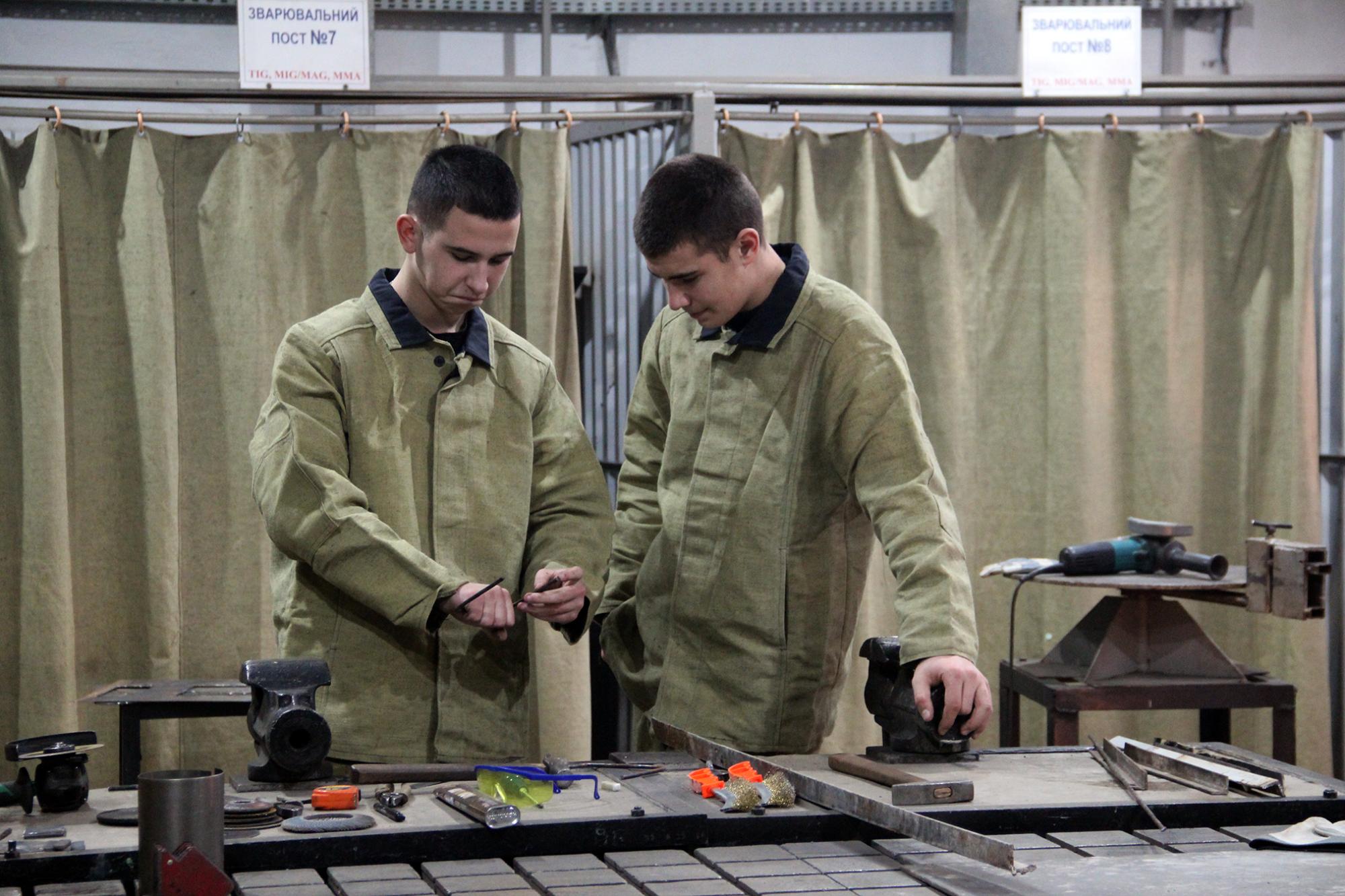 Учні Ужгородського центру професійно-технічної освіти