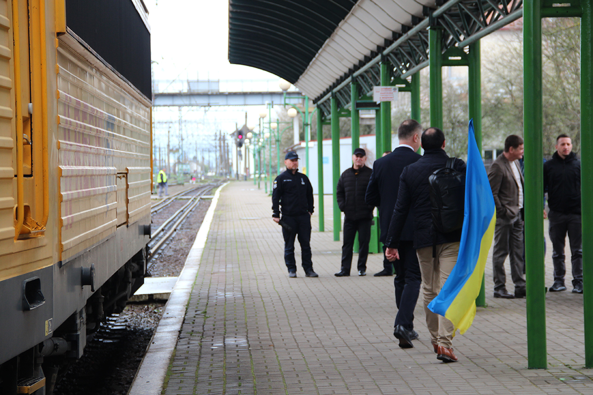 Після прибуття поїзда RegioJet