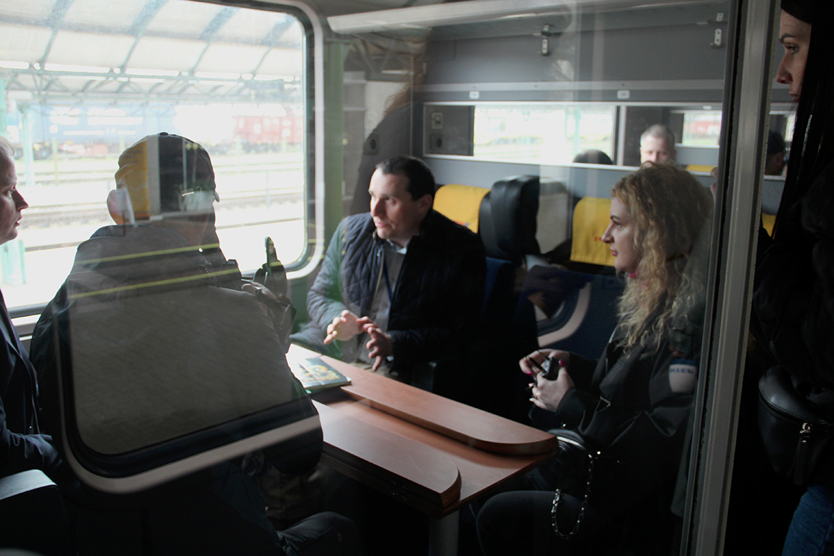 Поїзд Прага-Чоп