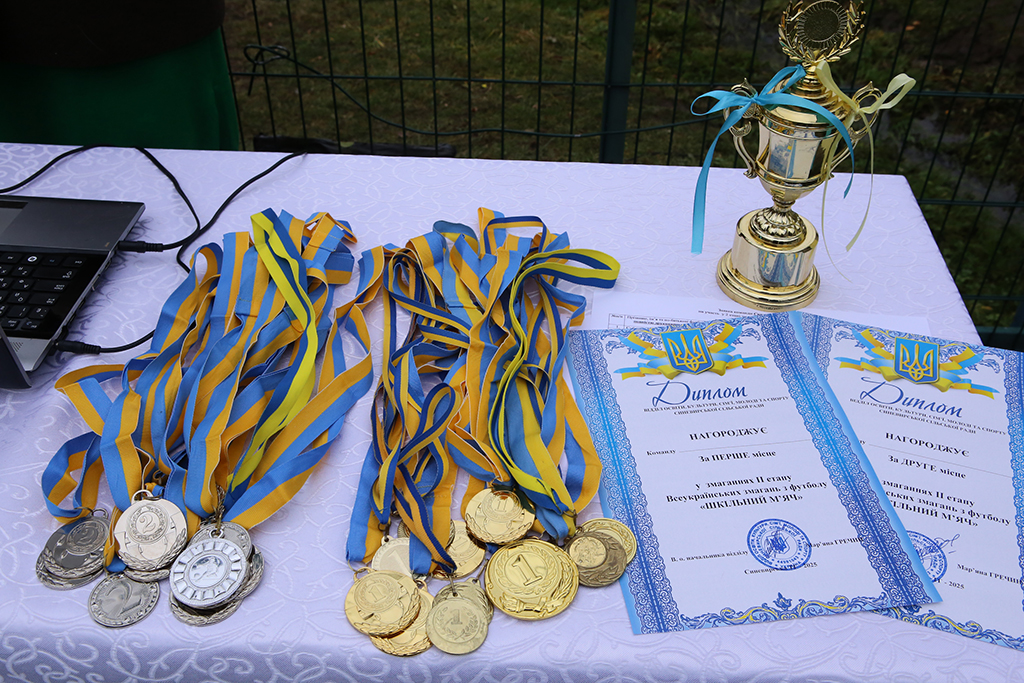 Нагороди турніру "Шкільний мяч"