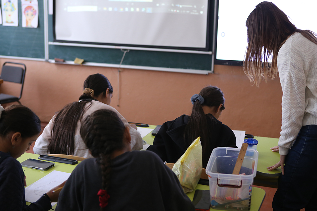 З учителькою