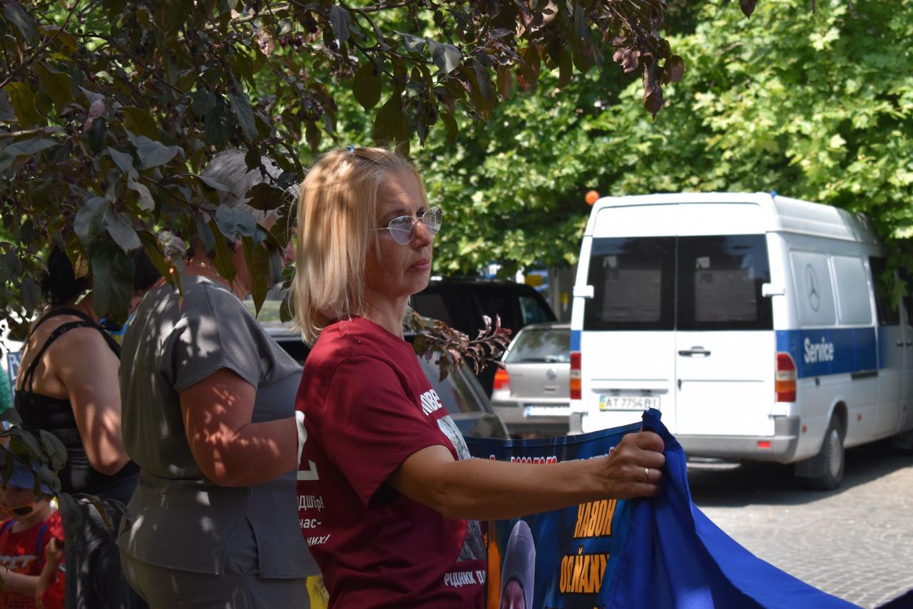 Рідні зниклих та полонених воїнів