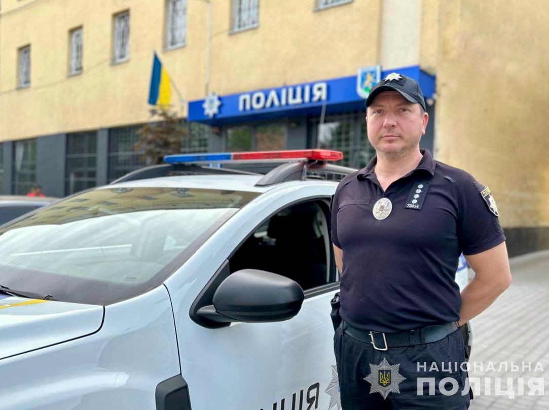 Василь Самкін, поліцейський офіцер Берегівської громади