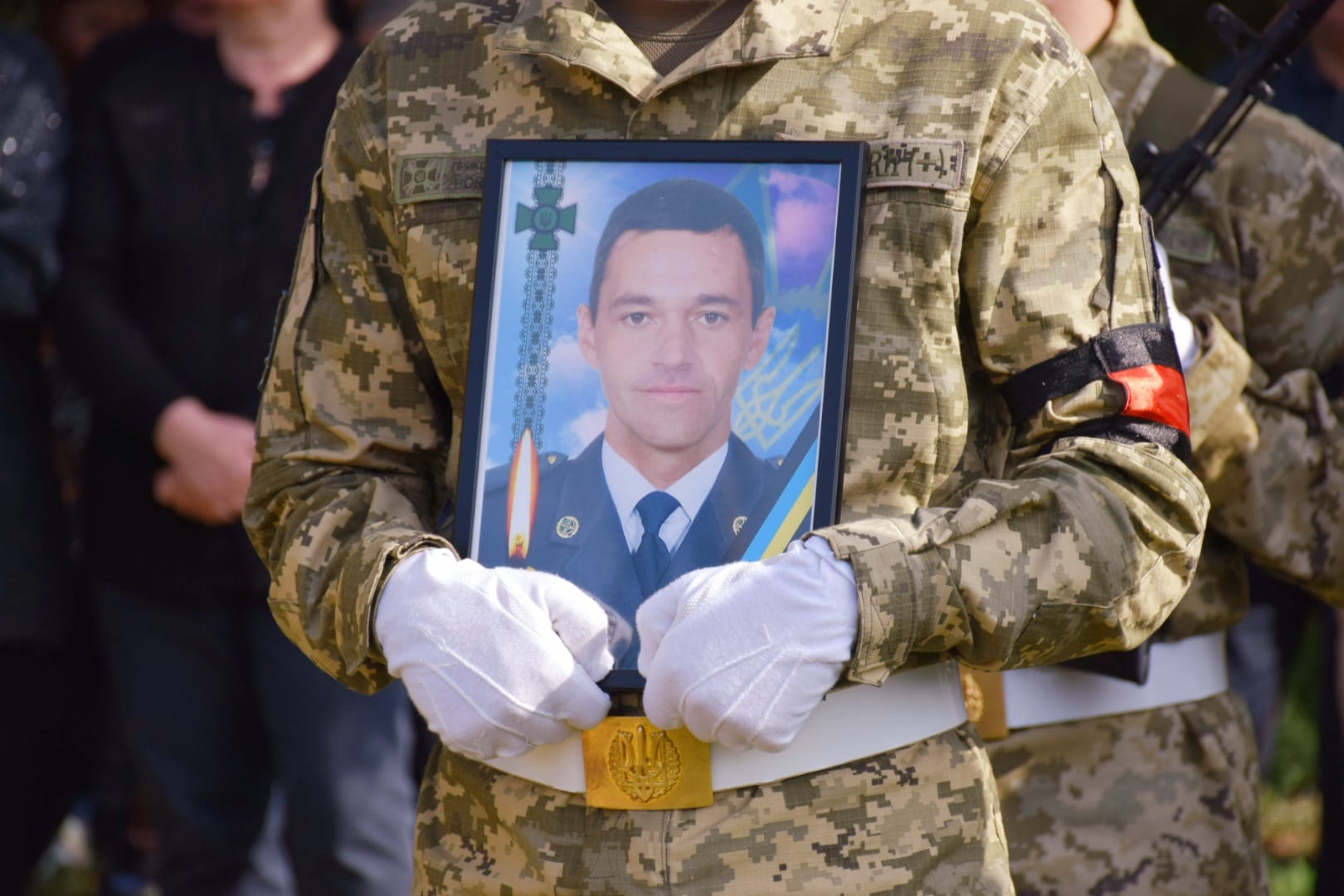 Сьогодні Воїна провели в останню путь 