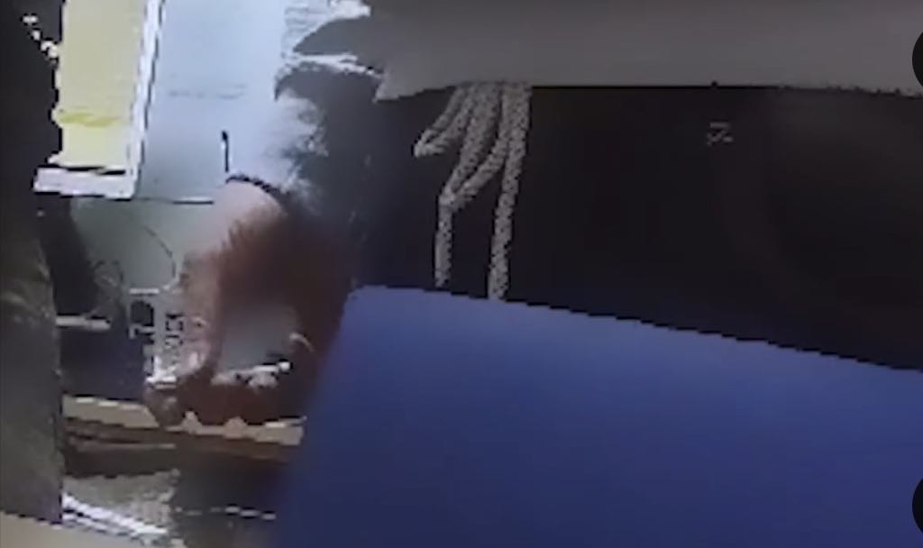 Скрін з відео прикордонників 