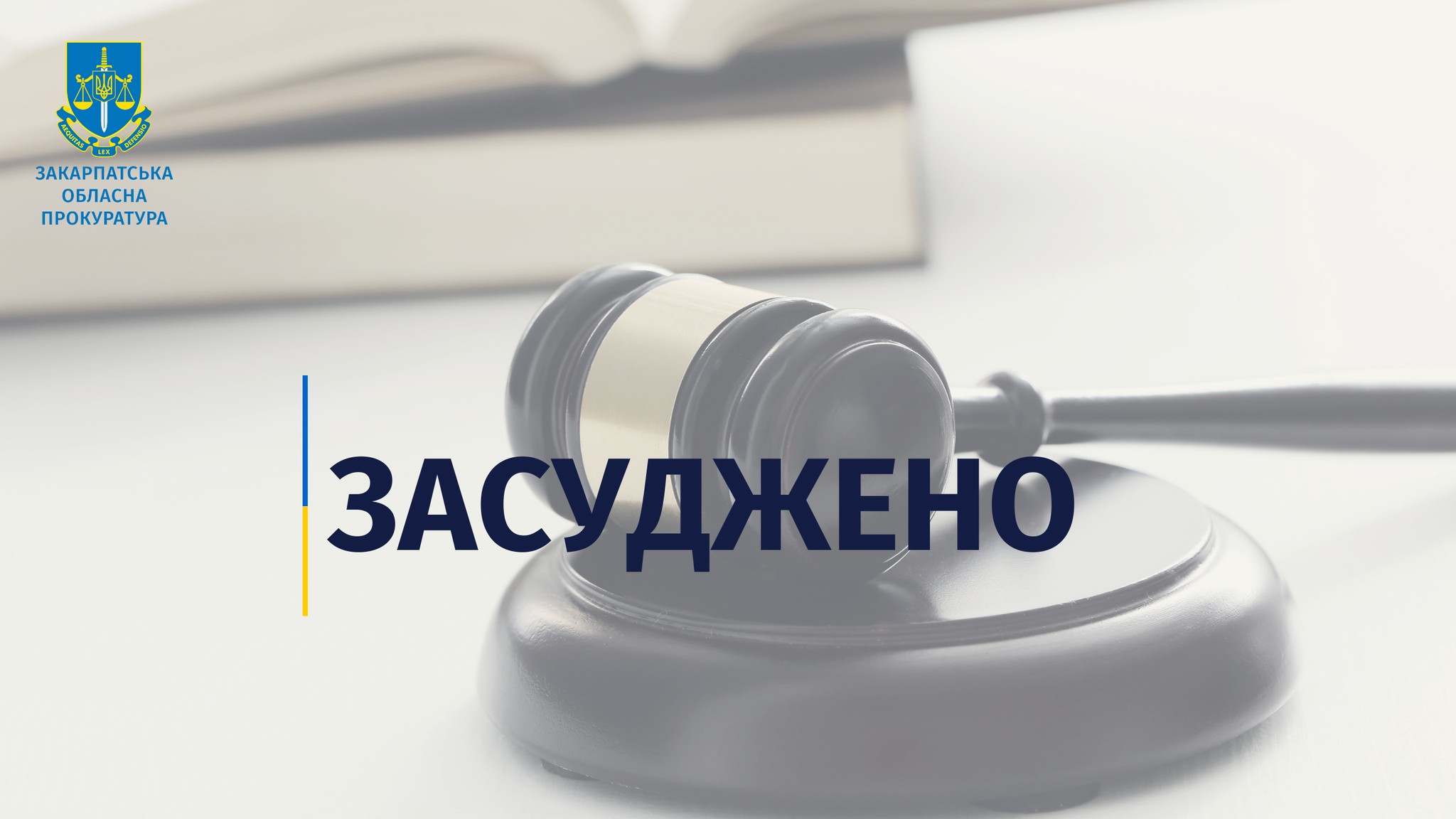 Під час судового засідання закарпатець свою вину не визнавав 