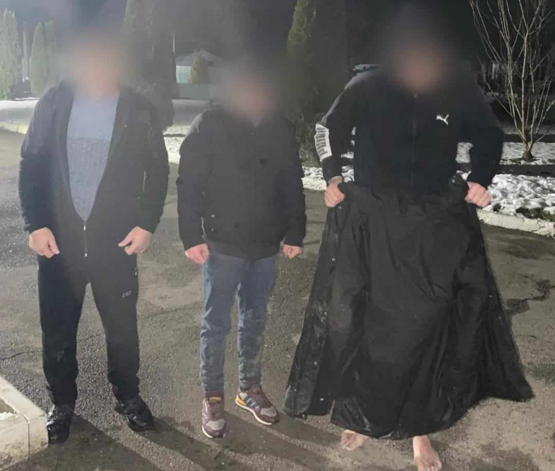 Затримані порушники кордону