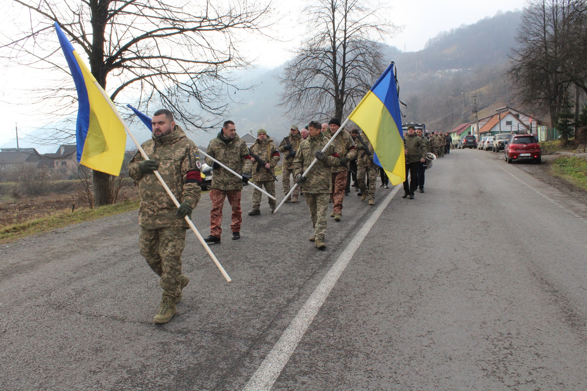 Прощання із офіцером Миколою Шмолнавером