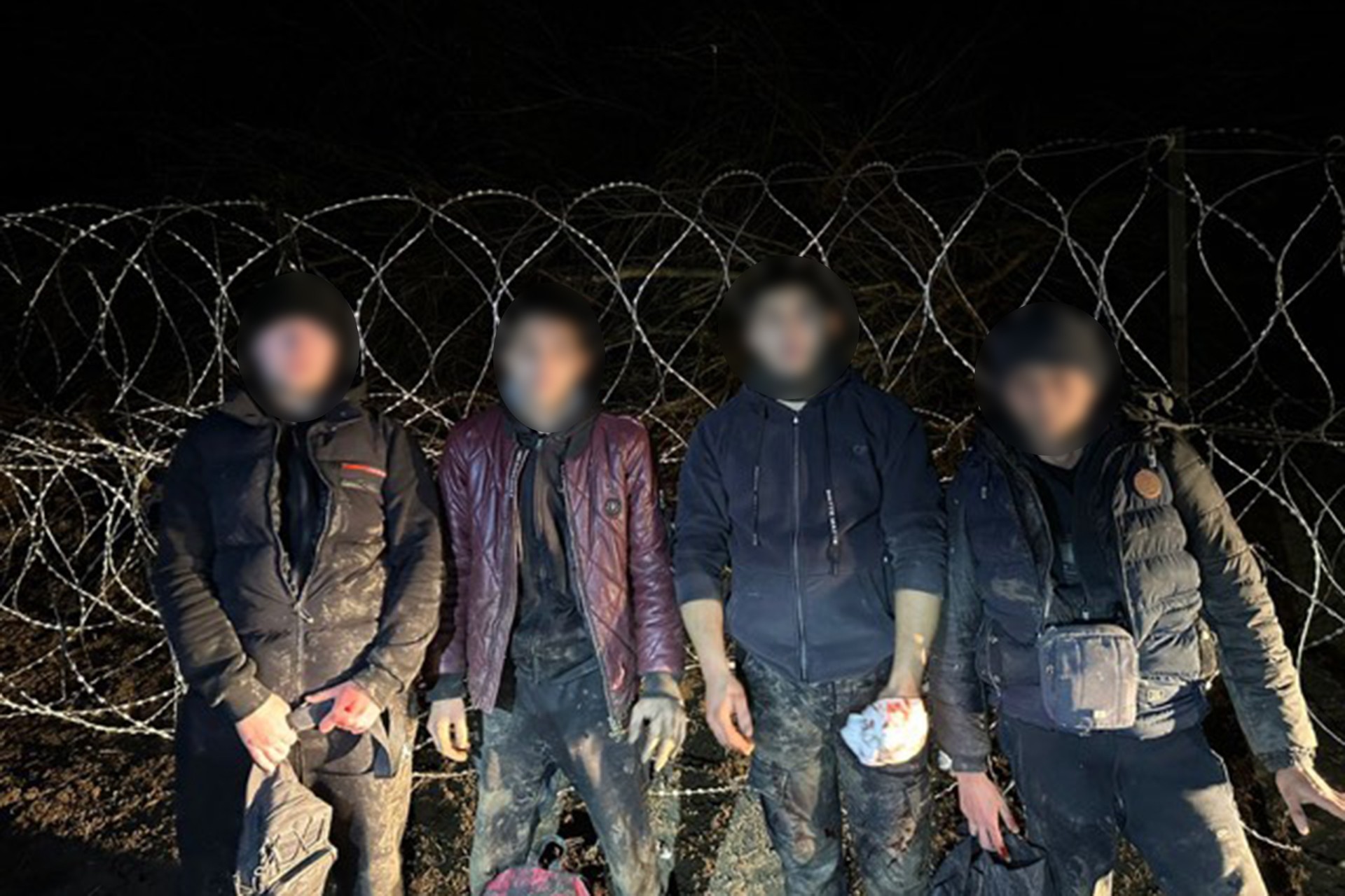 Затримані порушники кордону