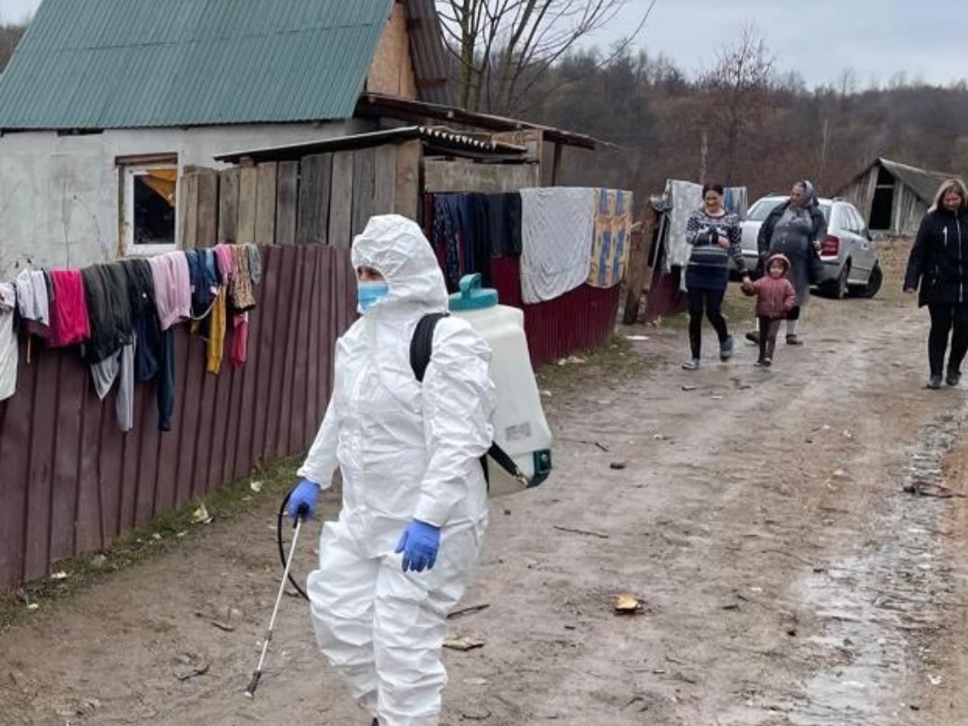 Протиепідемічні заходи у селі Мирча