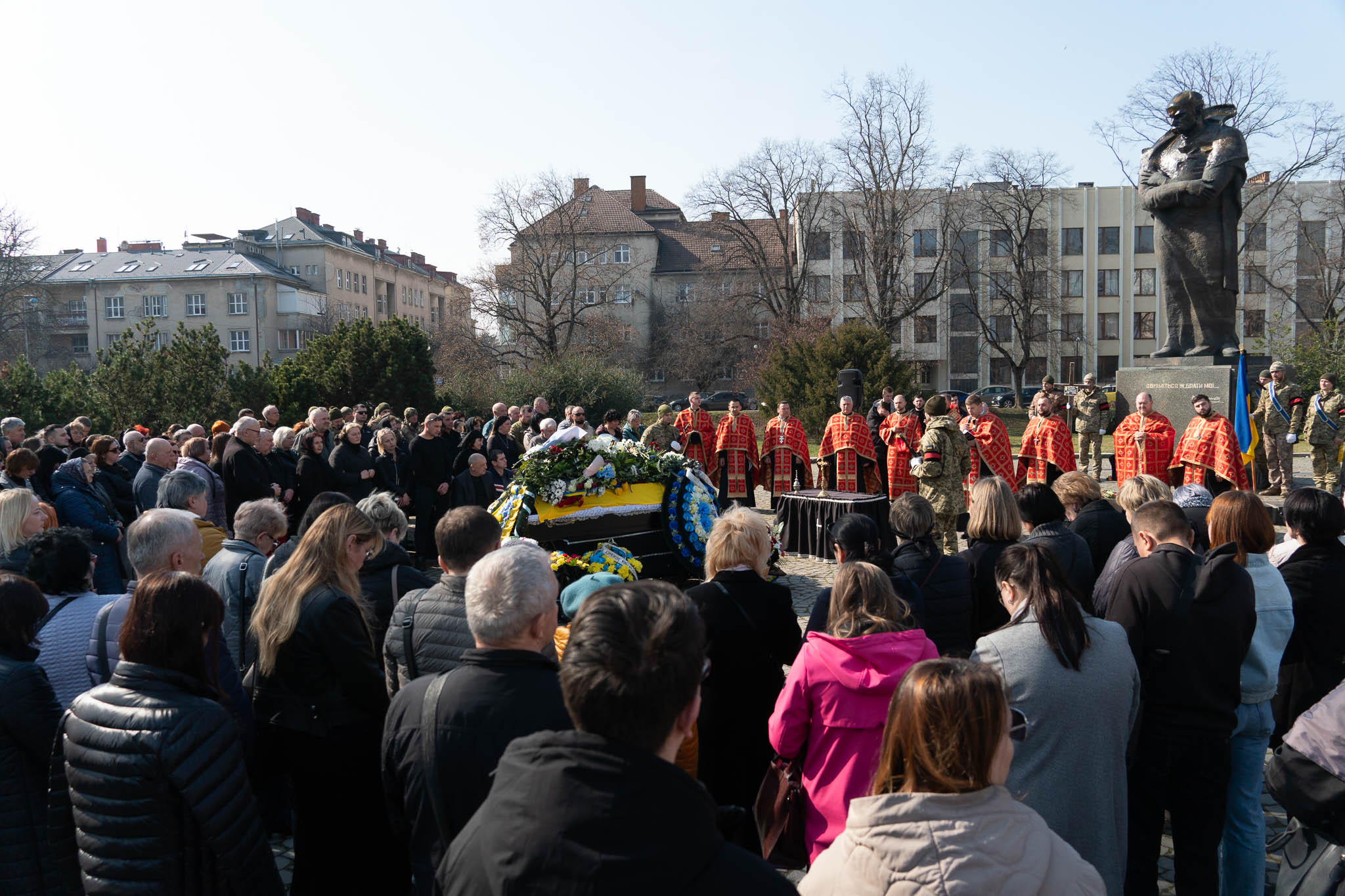 Прощання із воїном Ярославом Малюком