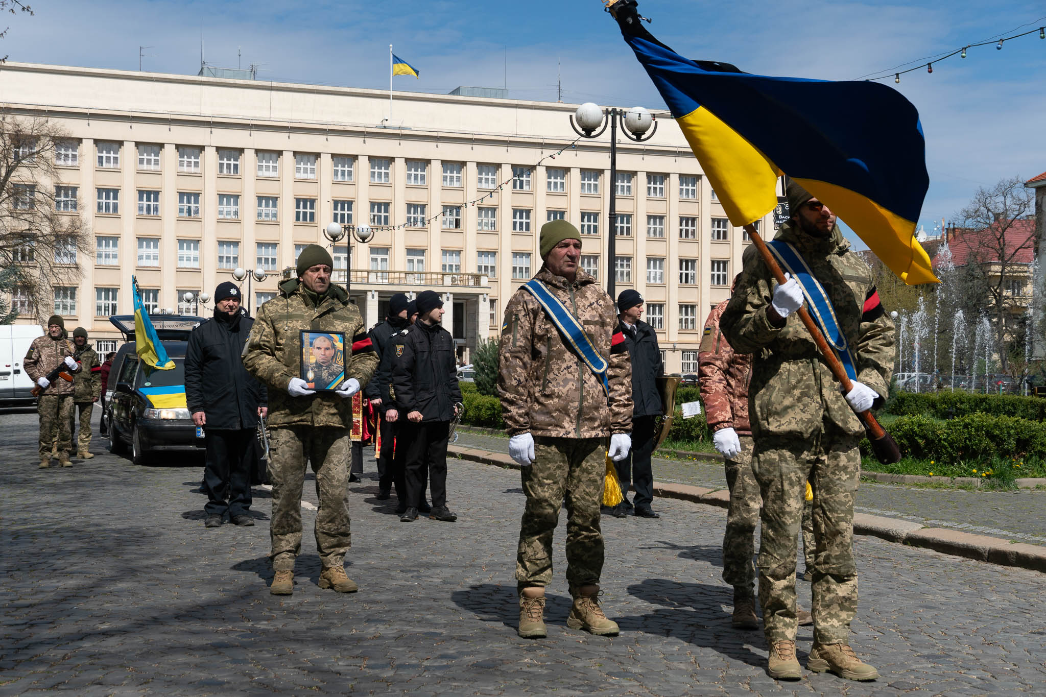 Прощання із військовим Віктором Сабіровим
