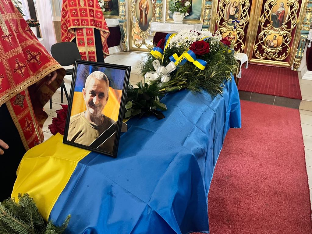 Прощання з воїном Андрієм Алексиком