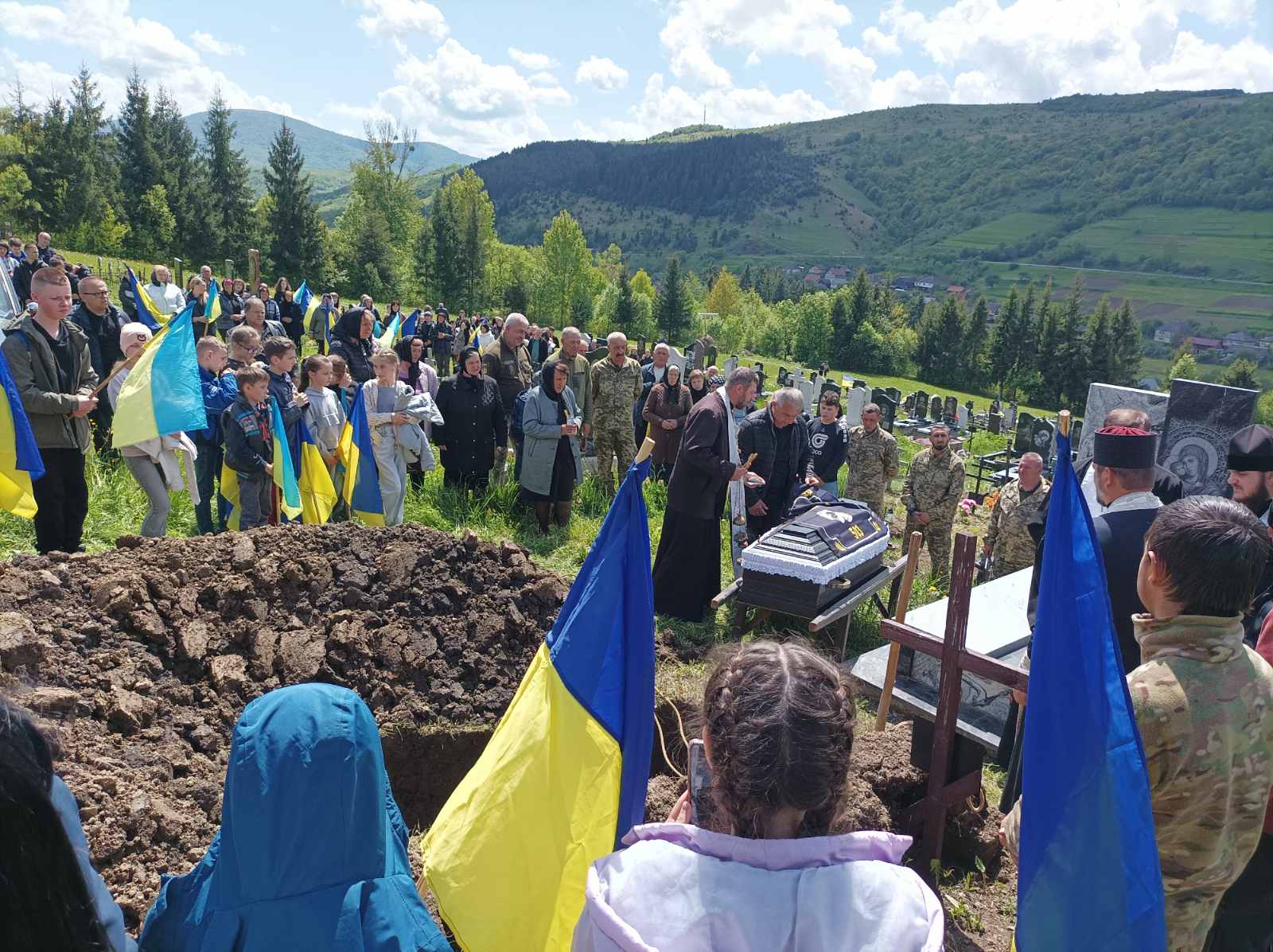 Прощання з воїном Іваном Головчаком