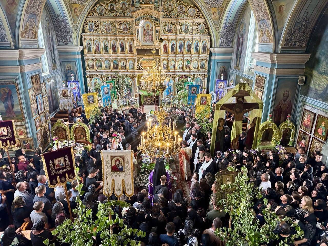 Прощання із воїном Михайлом Мучичкою