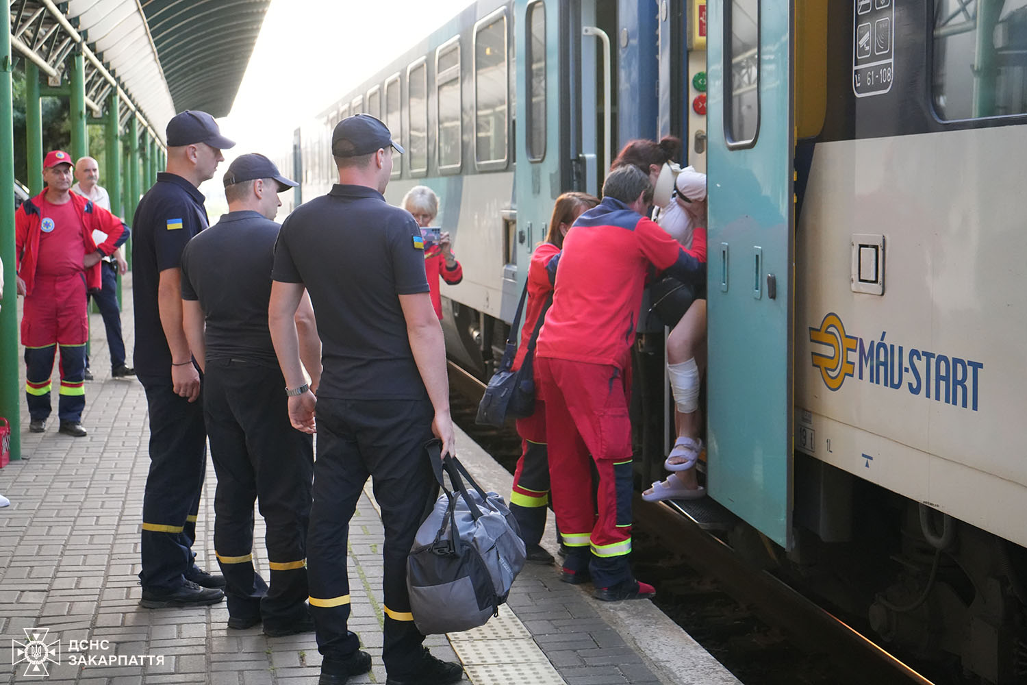 У Чопі зустріли дітей, які постраждали у ДТП
