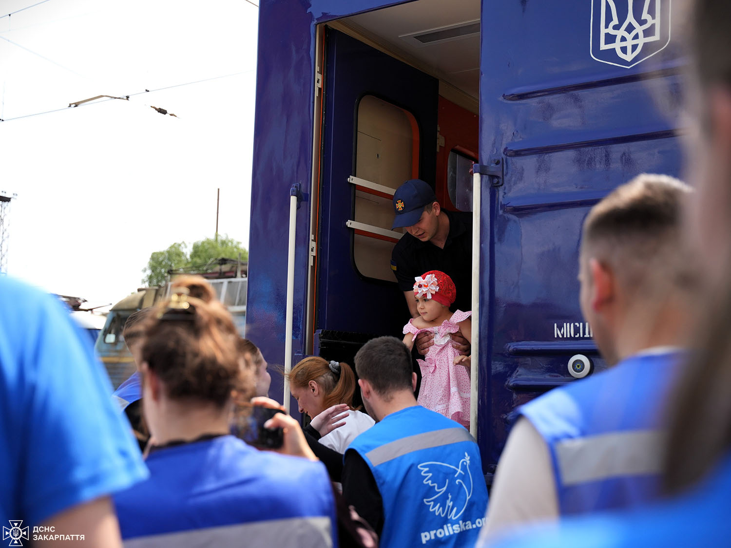 Евакуаційний поїзд у Мукачеві, 10 червня