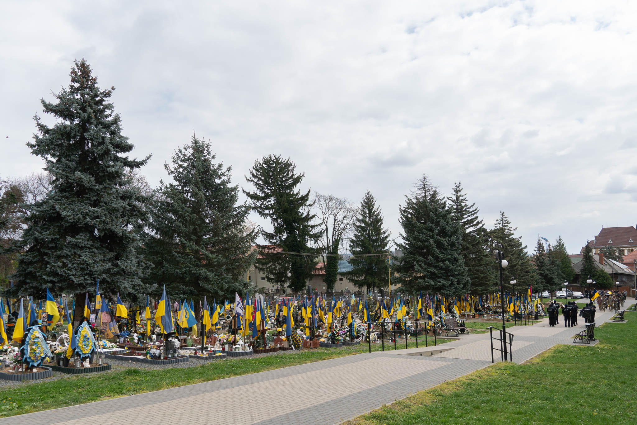 Пагорб Слави в Ужгороді (кладовище Кальварія)