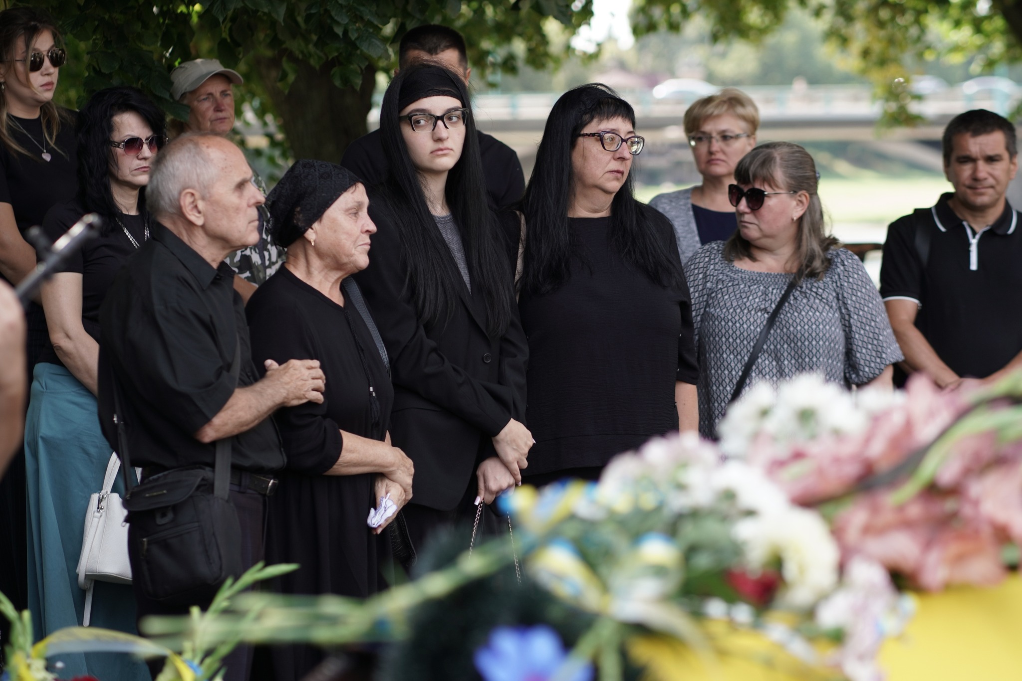 Прощання з воїном Сергієм Постельняком