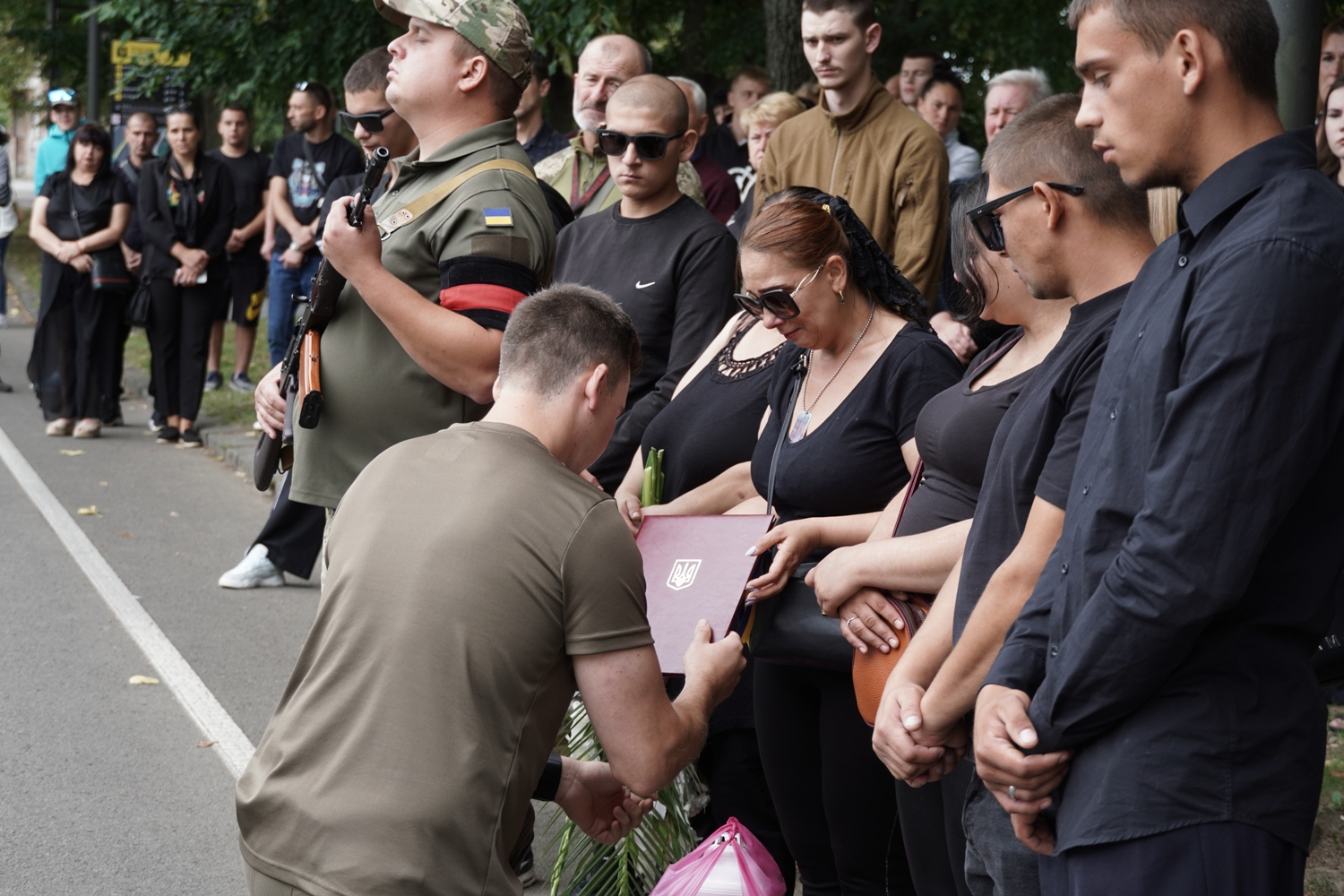 Прощання з воїном Денисом Виднянським