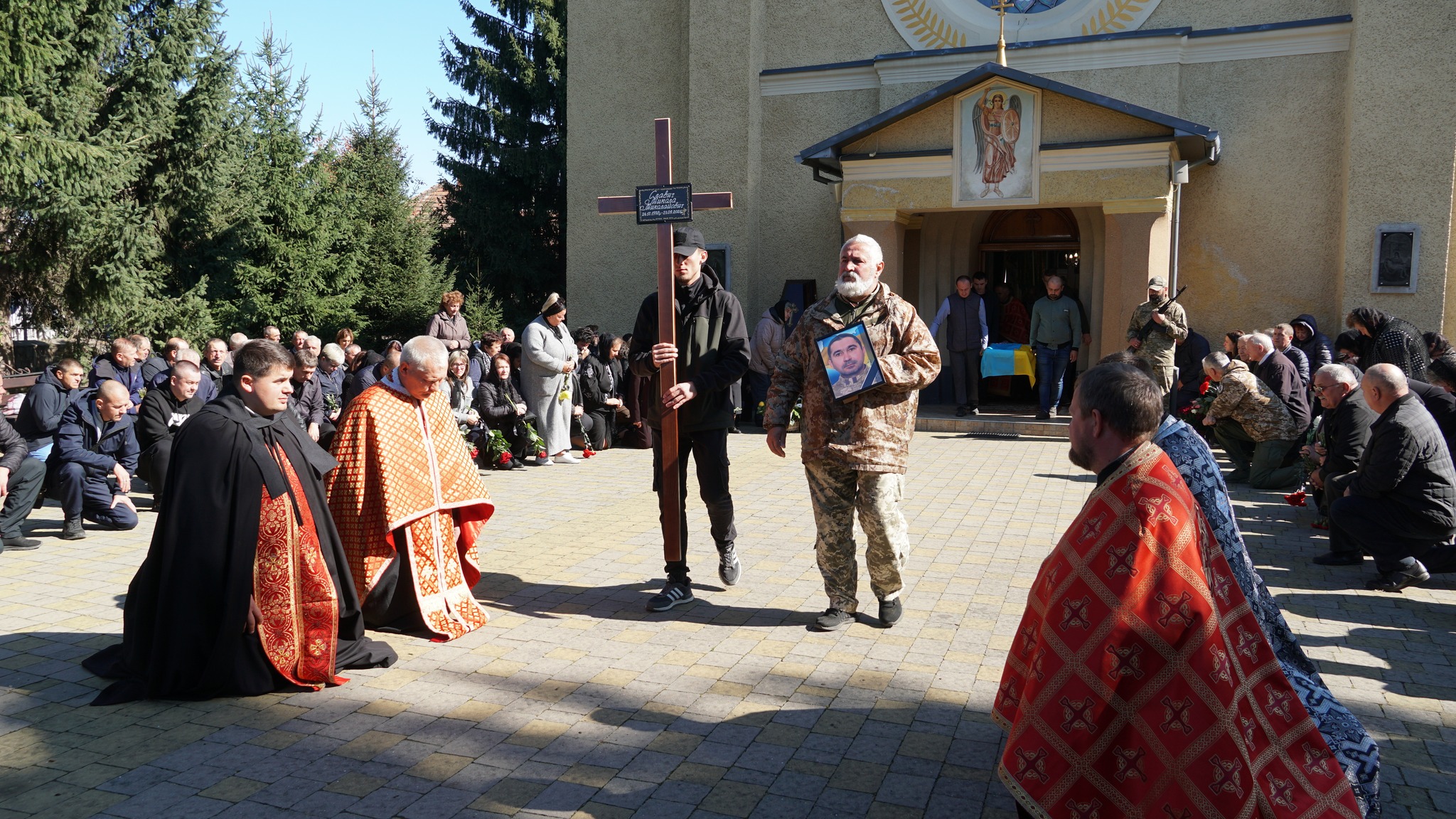 Прощання з воїном Миколою Славичем