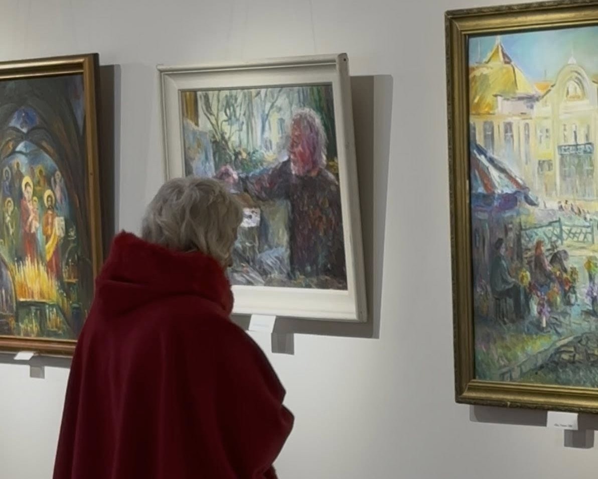Виставка картин Петра Шолтеса в Ужгороді