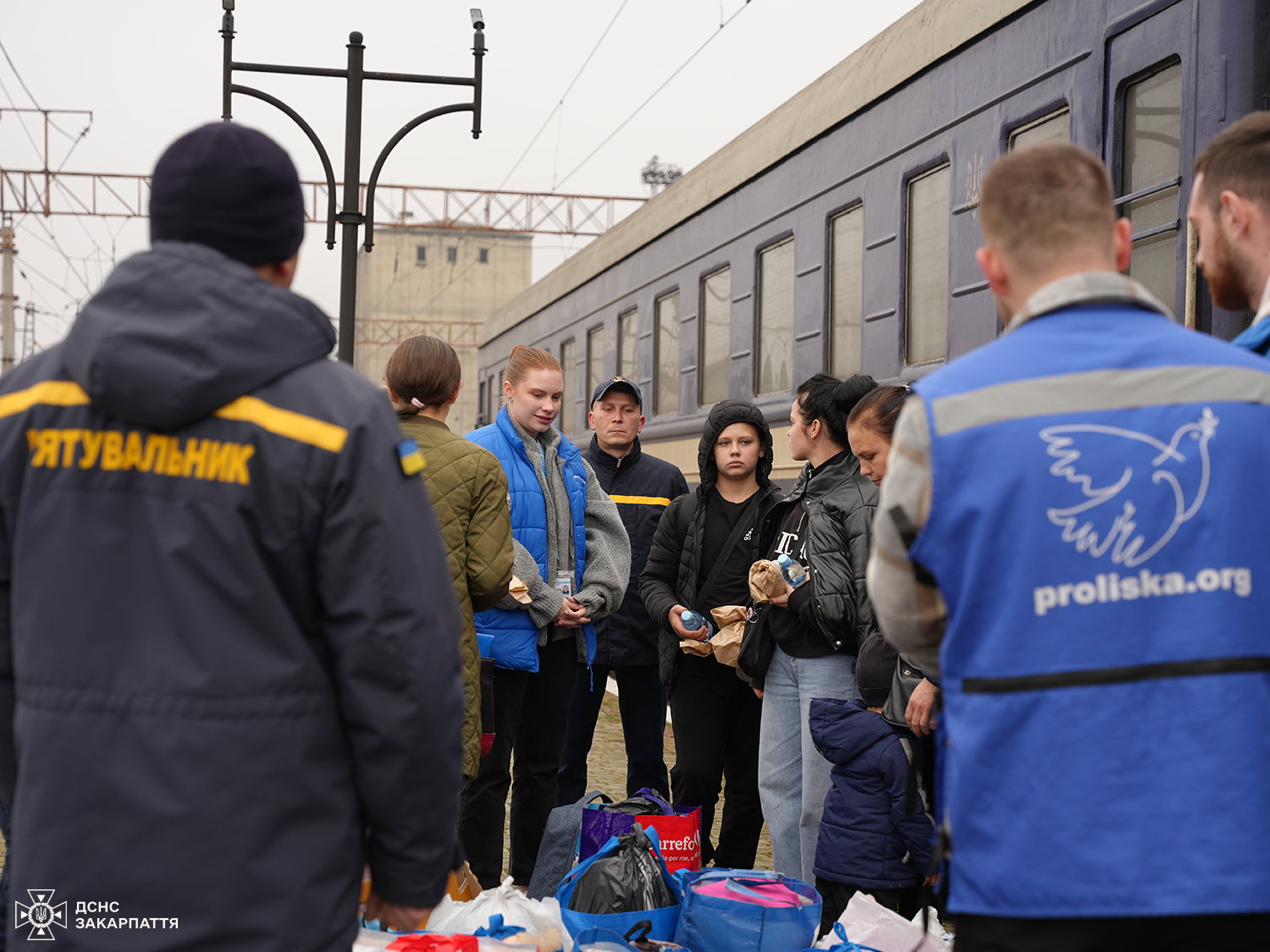 Евакуйовані люди