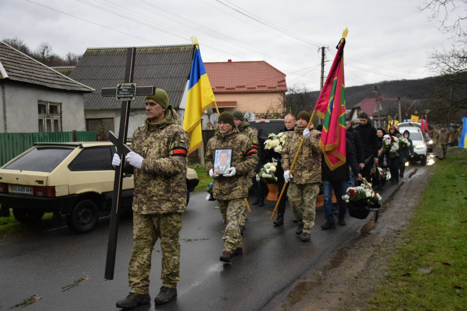 Прощання із воїном Іваном Довганичем