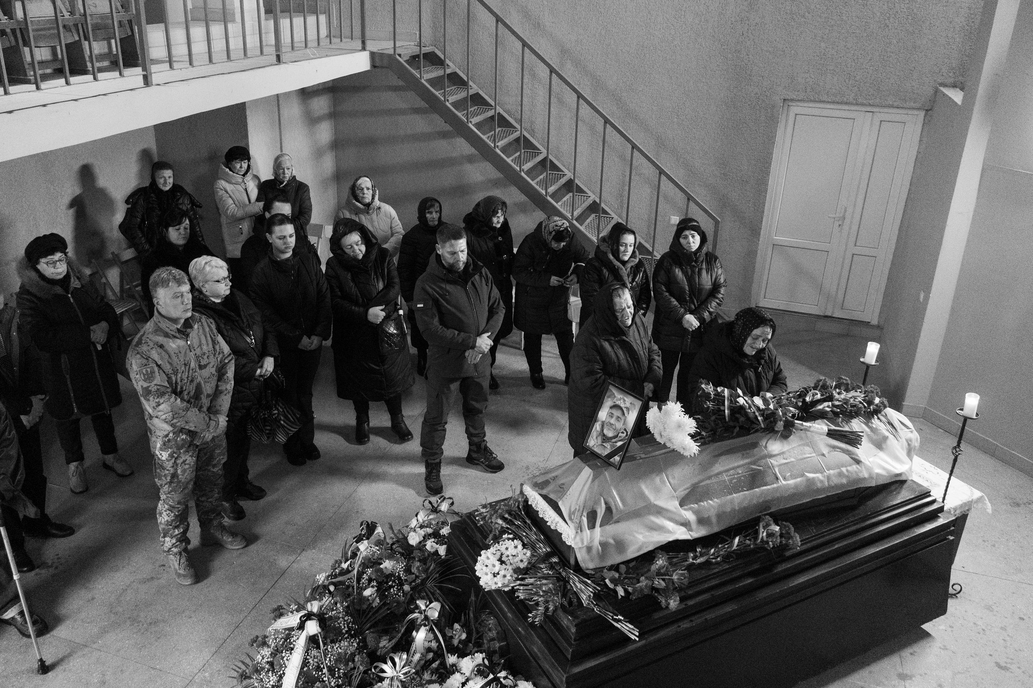 Прощання із захисником Володимиром Луканинцем