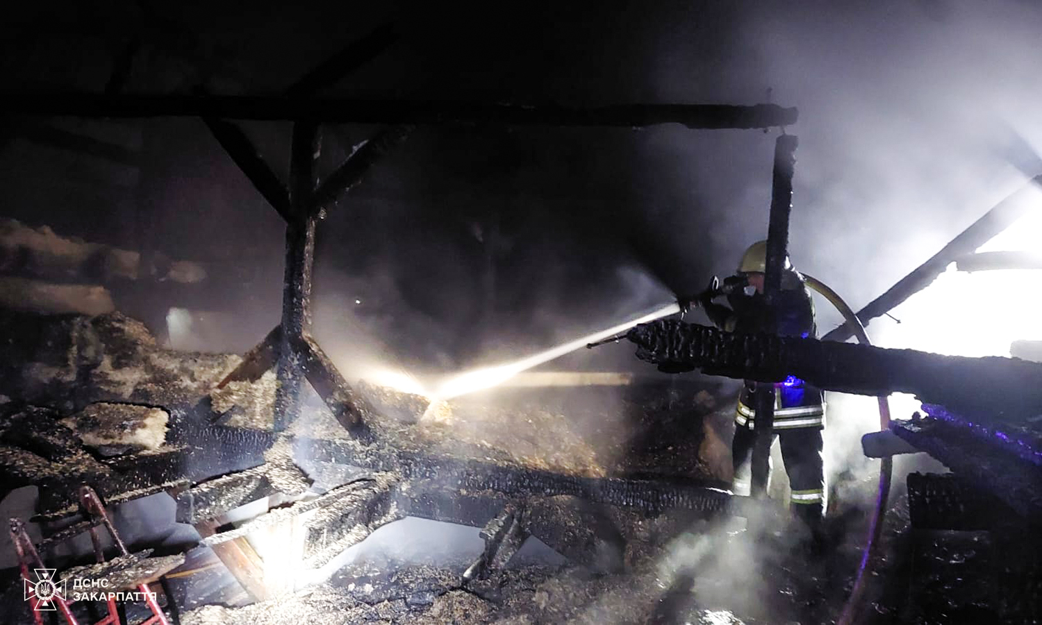 Пожежа у монастирі у селі Кострино, Закарпаття