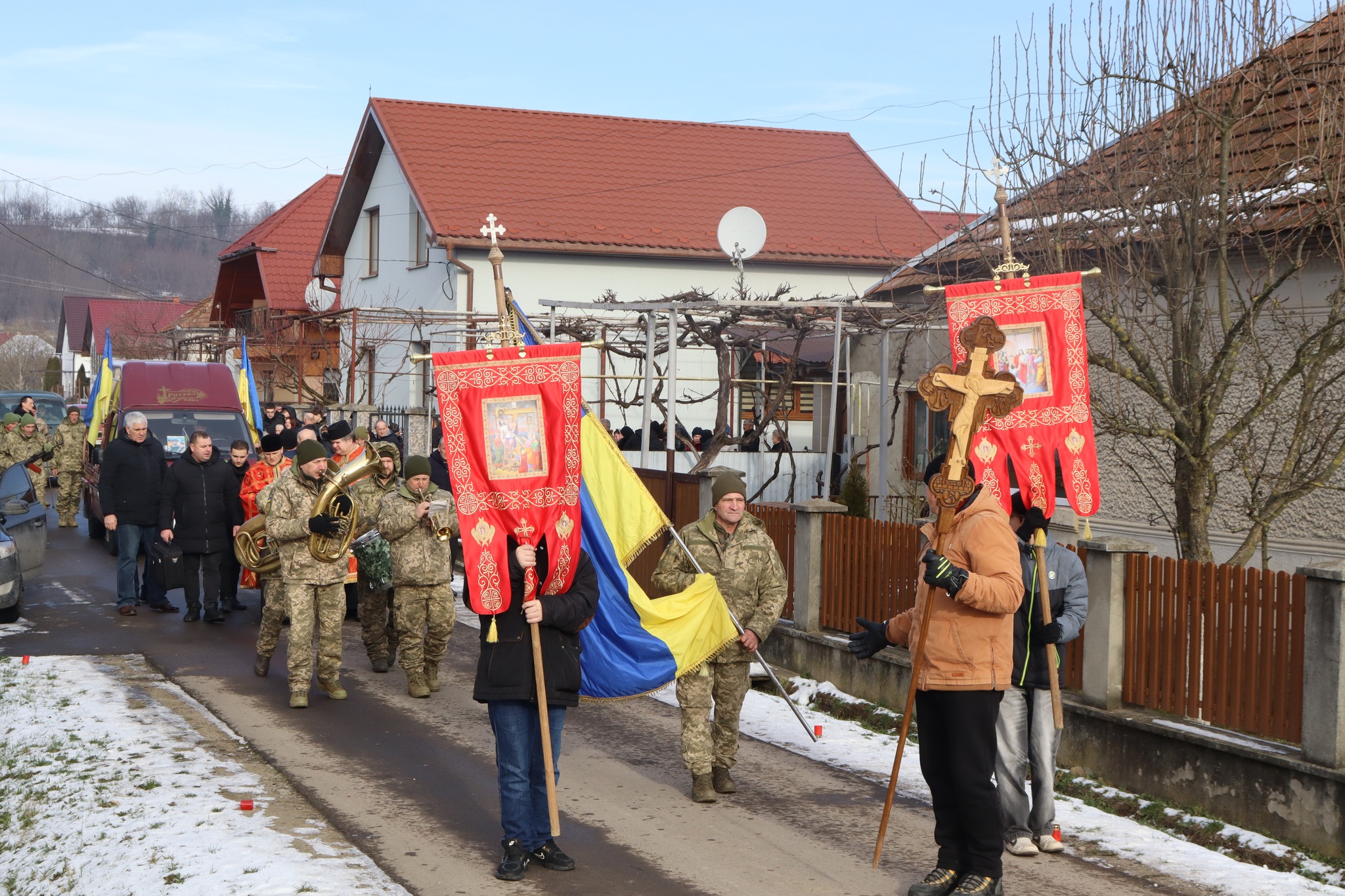 Прощання із воїном Іваном Попрюканичем