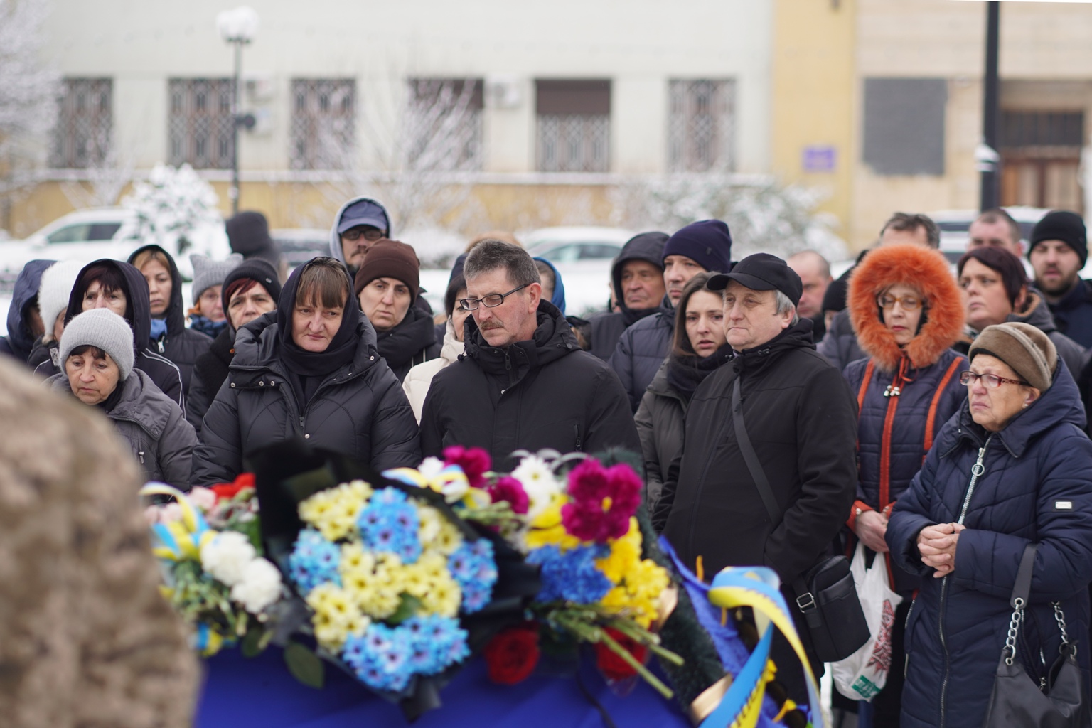 В Ужгороді попрощалися з військовим Миколою Райнишем