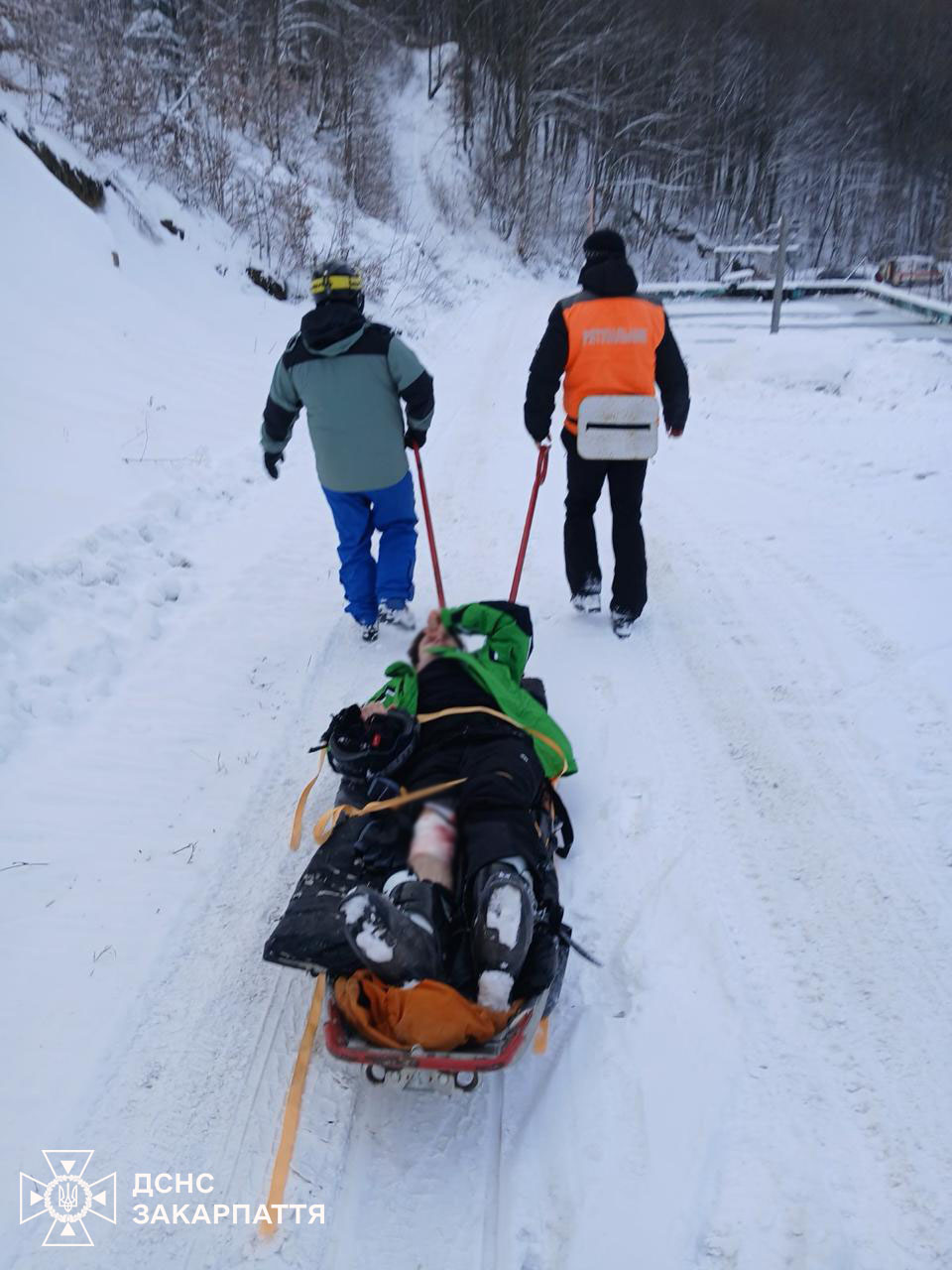 Транспортування постраждалого