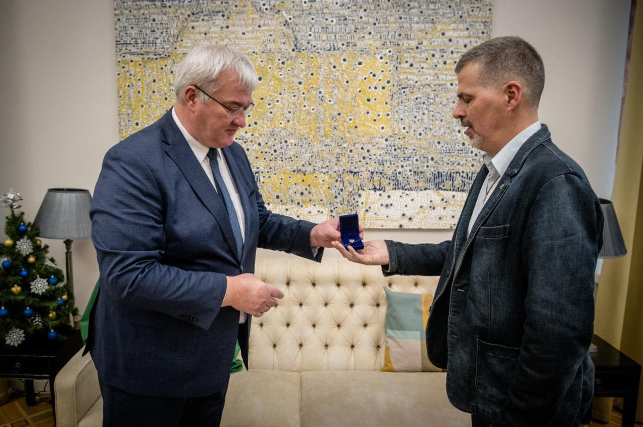 Вручення нагороди