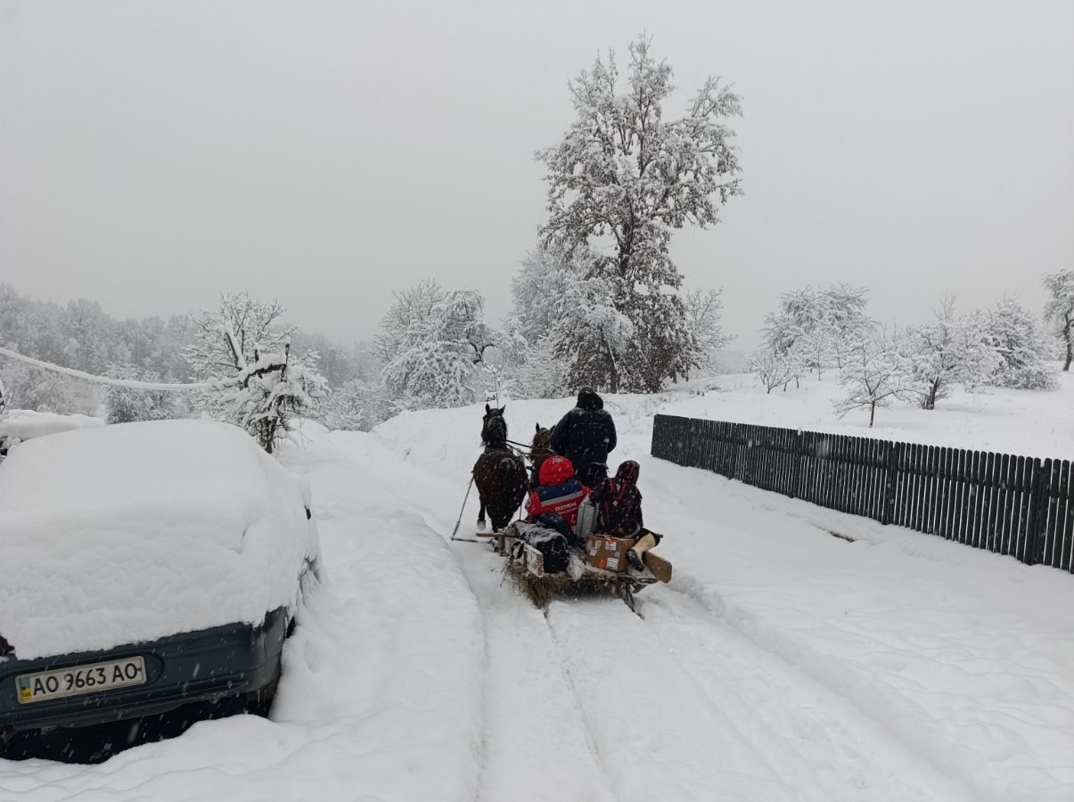 Медики на санях