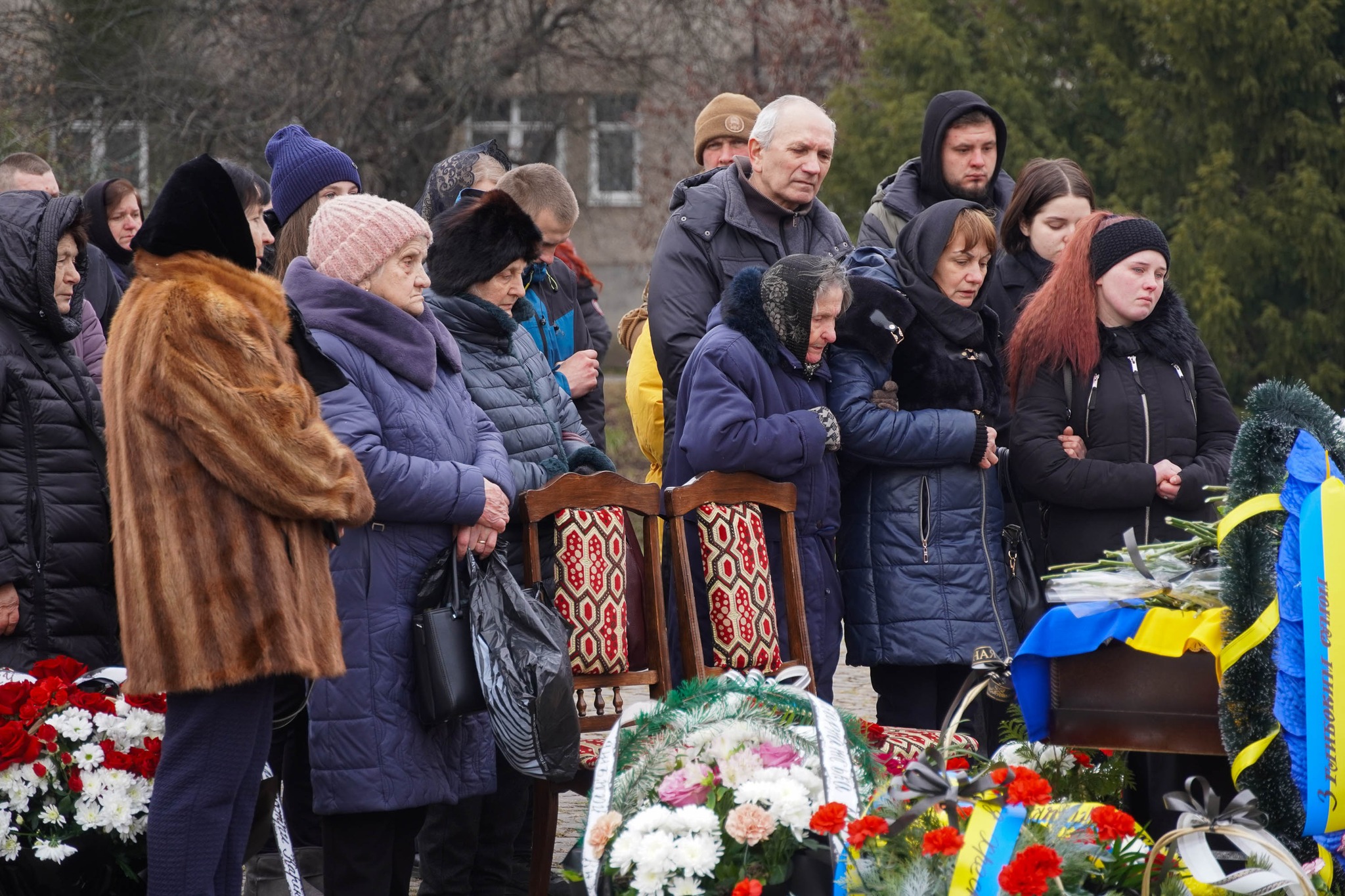 Прощання із Василем Фрінцком в Ужгороді