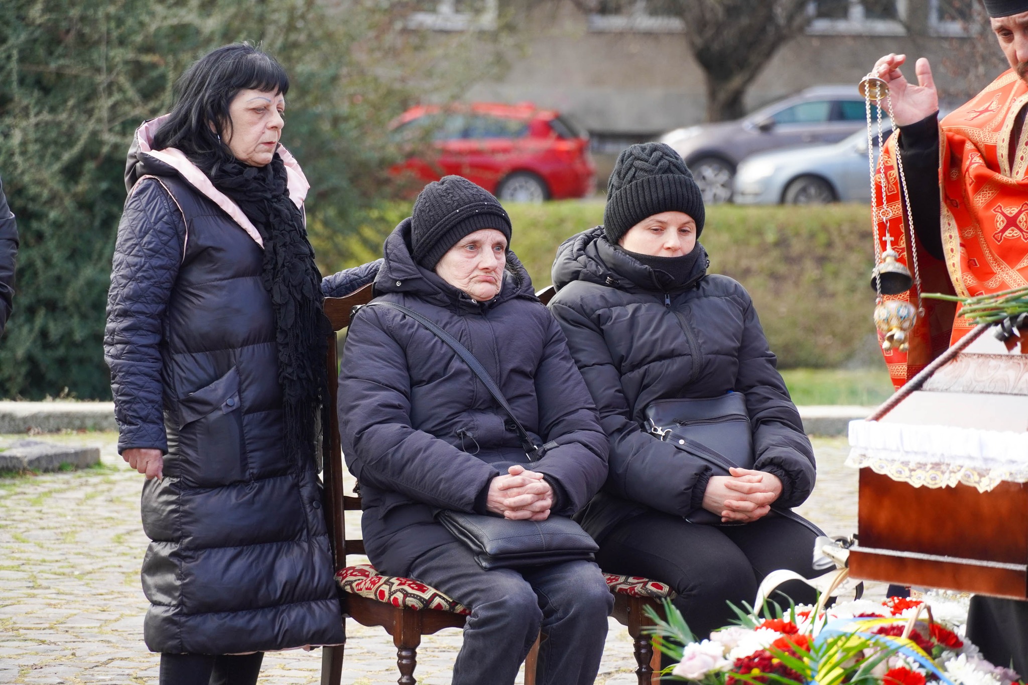 Прощання з воїном Олександром Шугаром в Ужгороді