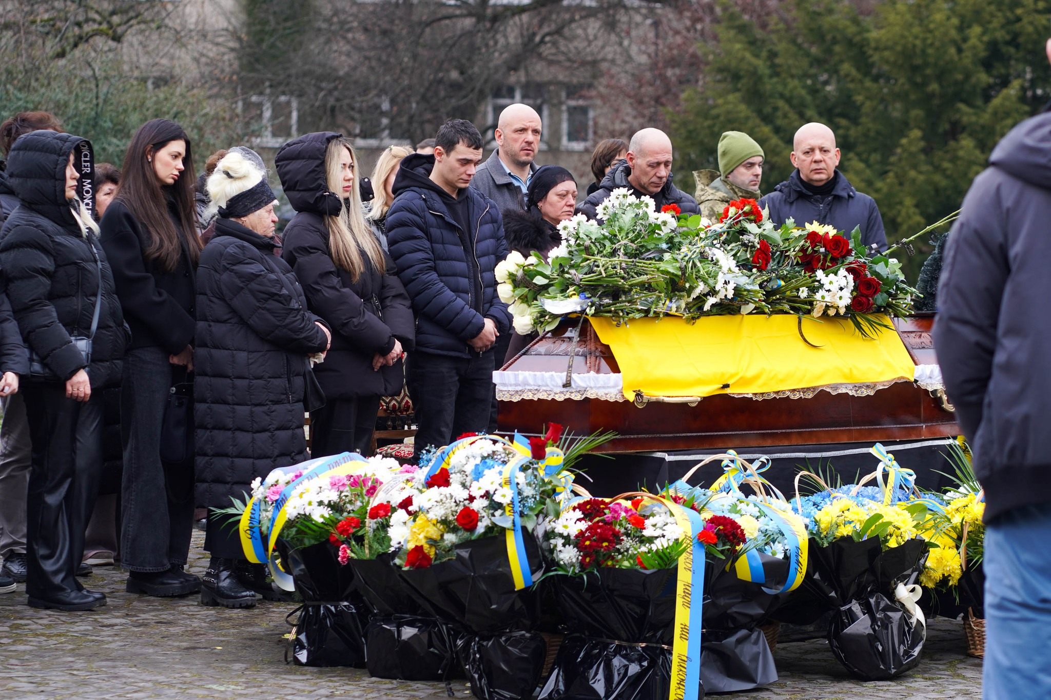 Прощання із воїном Сергієм Жганичем, Ужгород