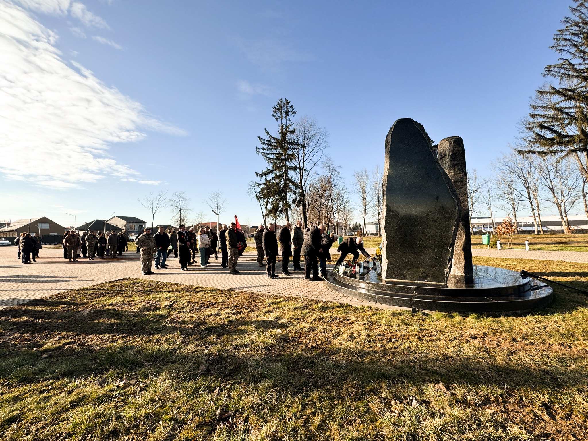Вшанували пам’ять захисників Дебальцівського плацдарму у Мукачеві