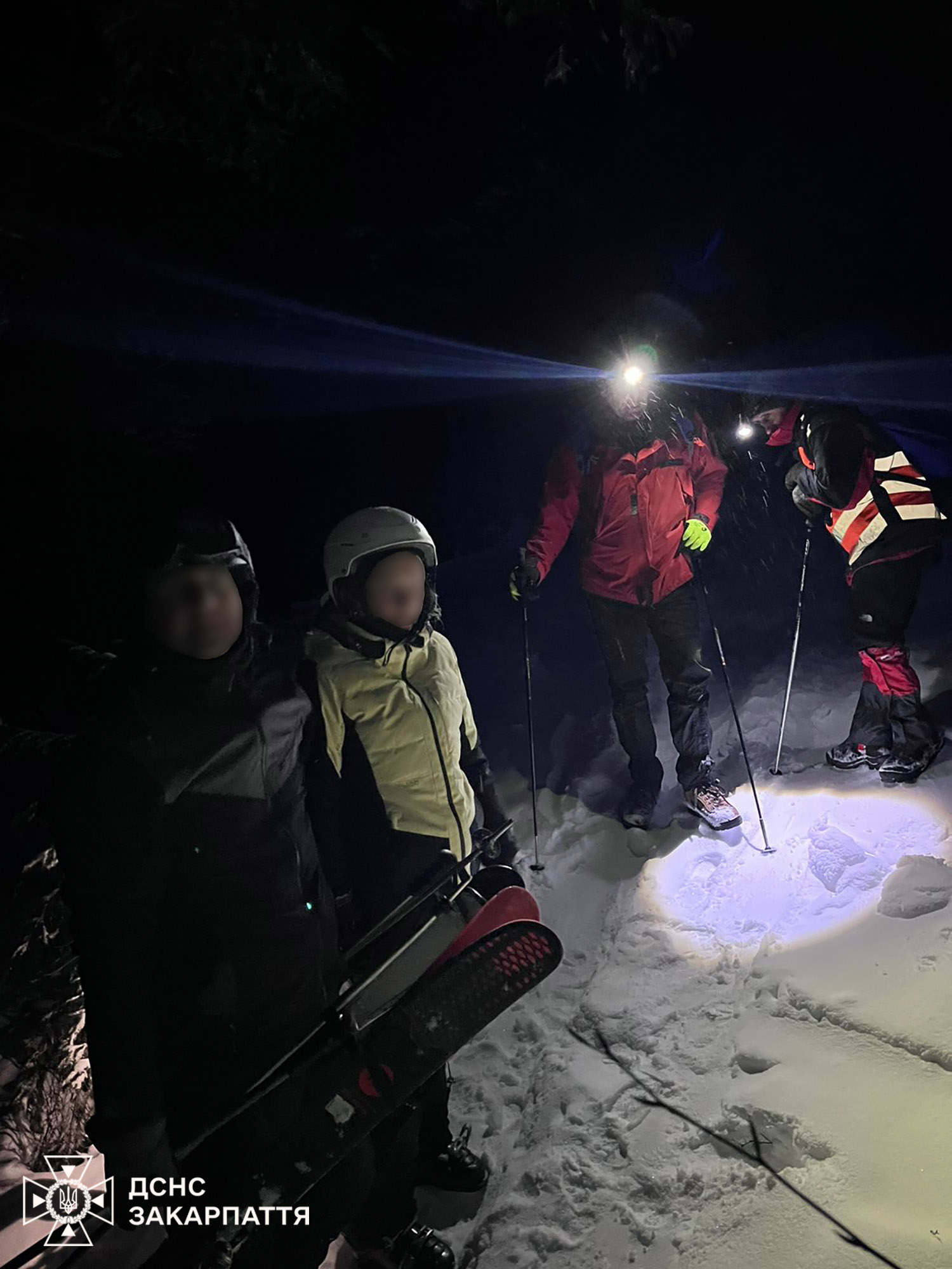 Пошуки лижників на Драгобраті