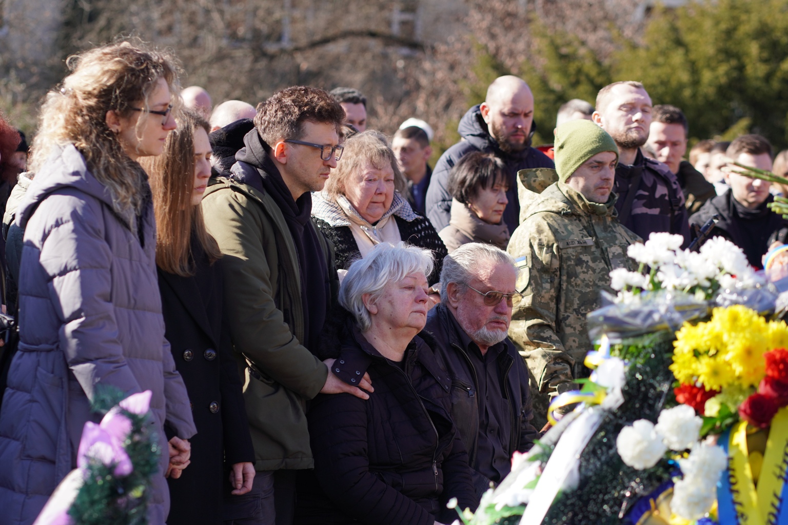 Прощання з військовим Олександром Тарнаєм, Ужгород, 26.02.2026