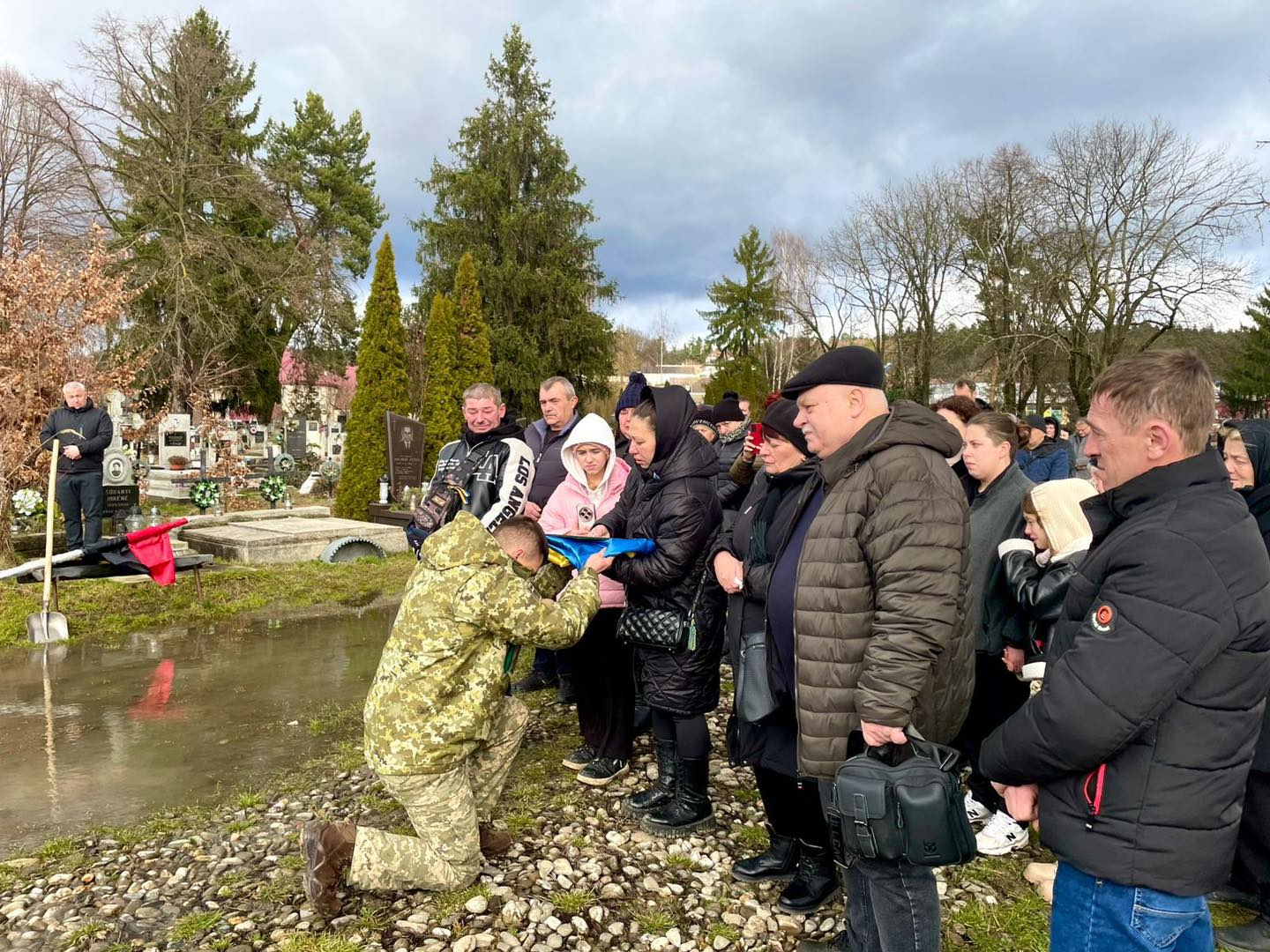 Прощання із прикордонником Віктором Рубльовським